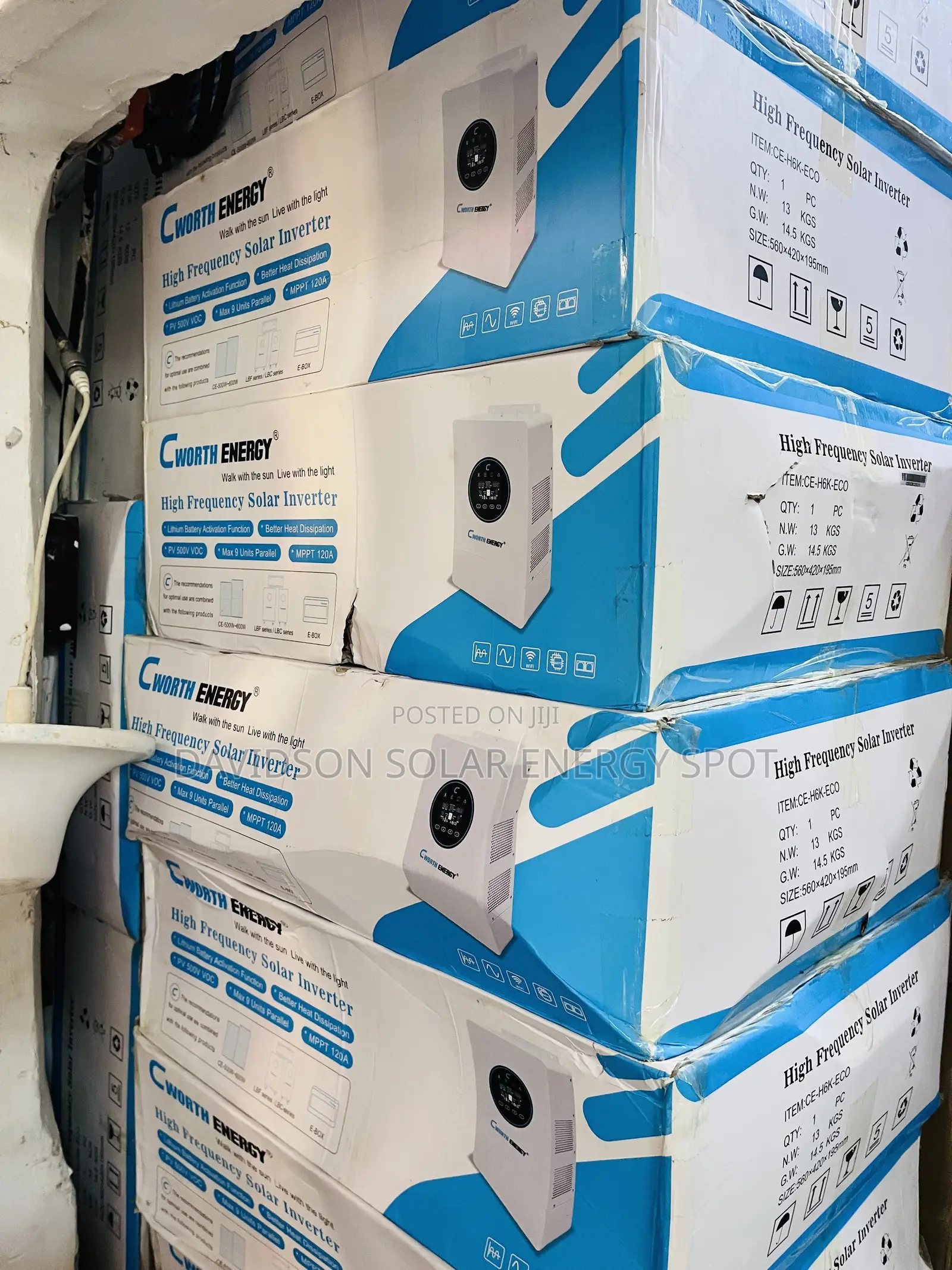 6kva 48v Cworth Solar Lithium Ion Battery