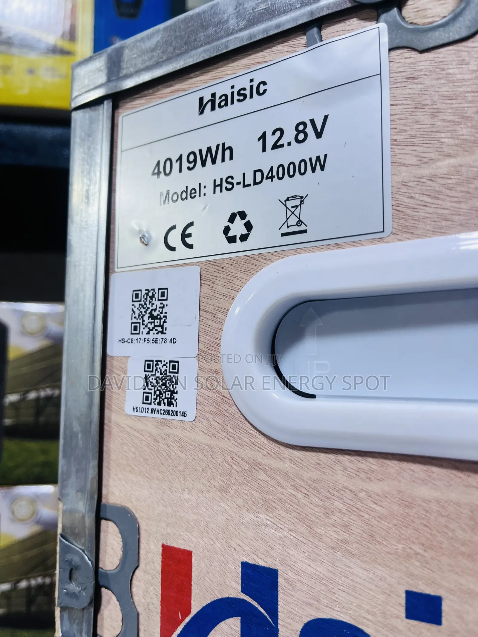 4kwh 12v Haisic Solar Lithium Ion Battery