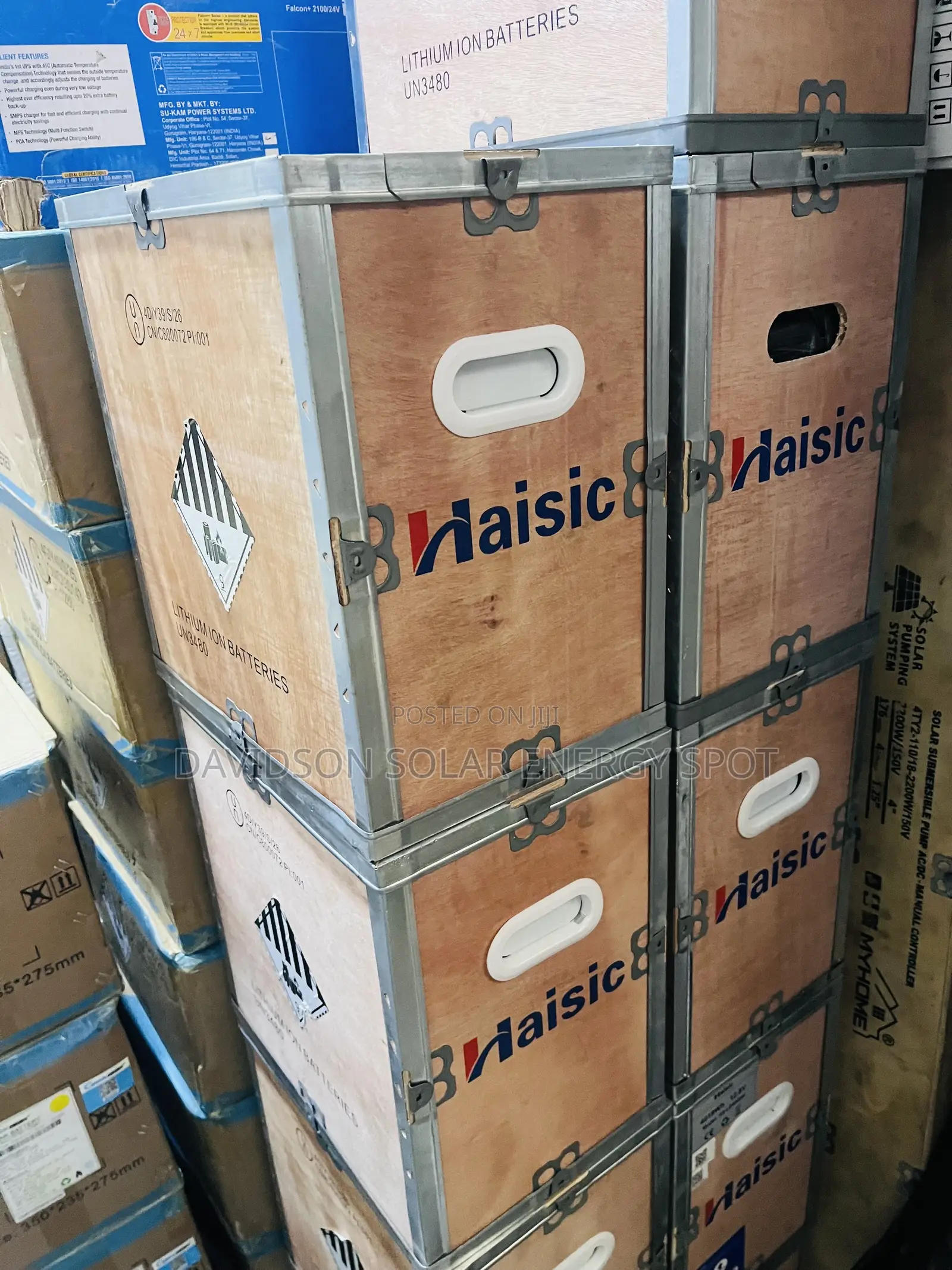 4kwh 12v Haisic Solar Lithium Ion Battery