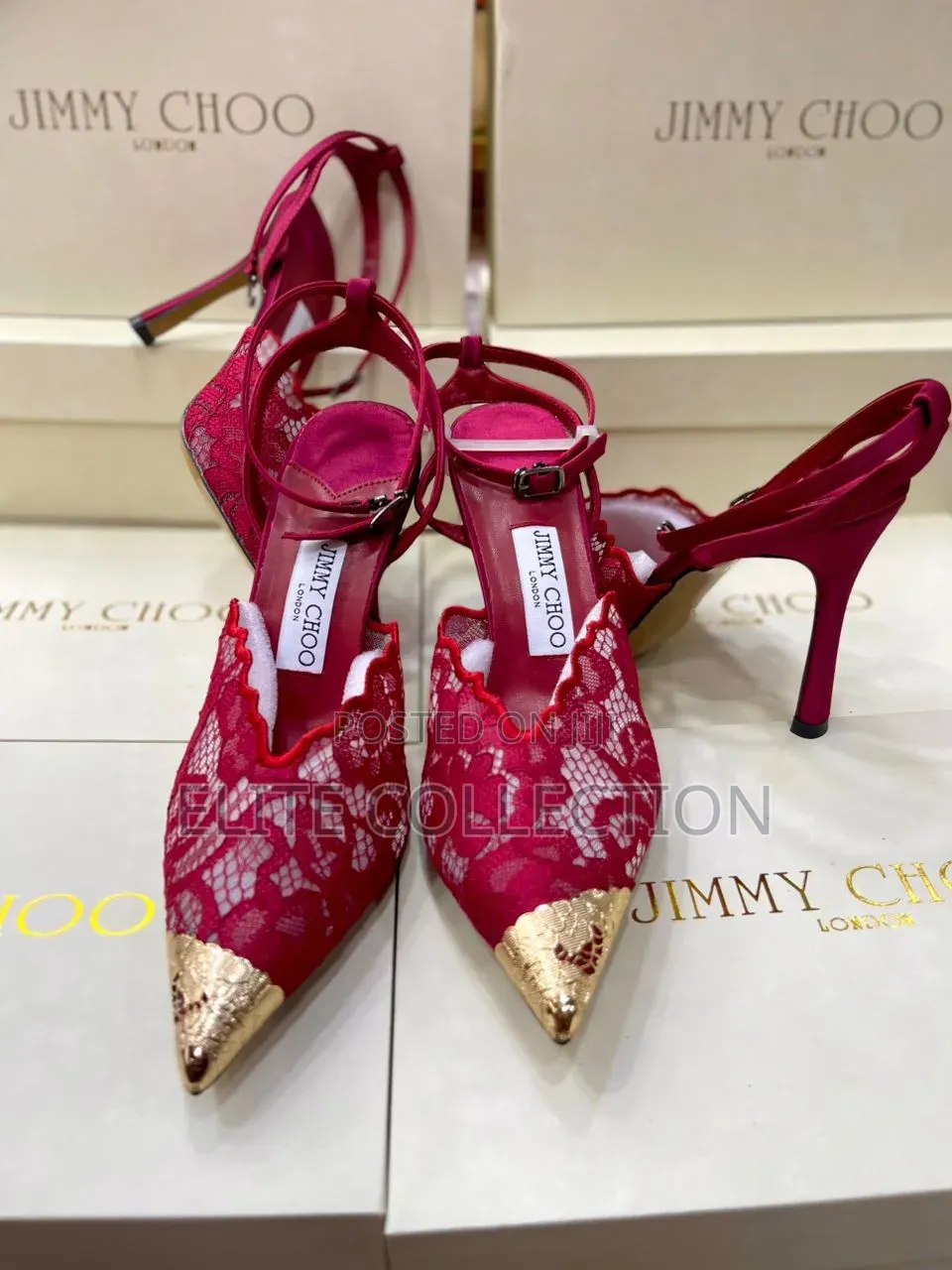 Jimmy Choo Lacey Heel High Quality Size 37-42