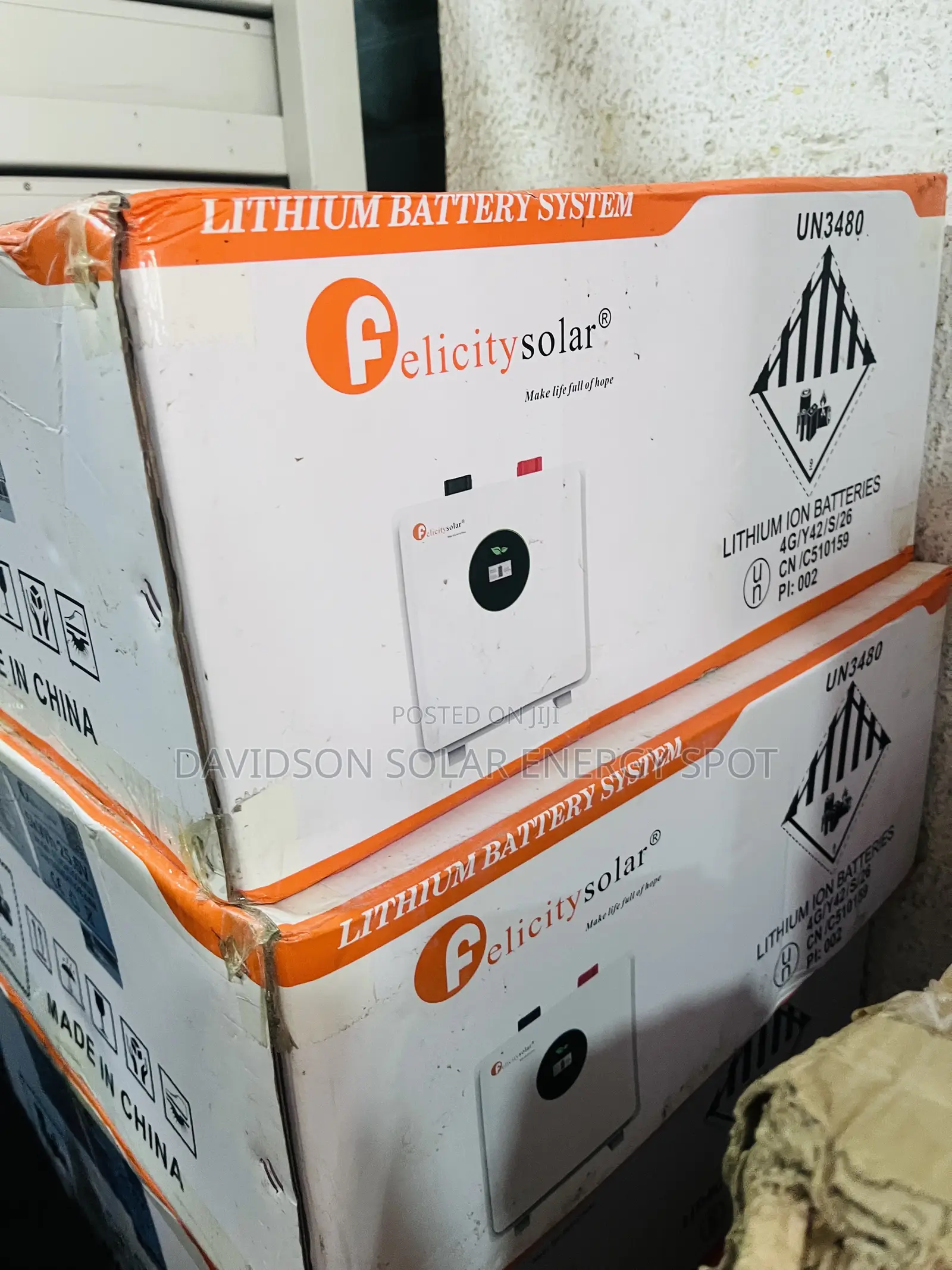 5kwh 24v Felicity Solar Lithium Ion Battery
