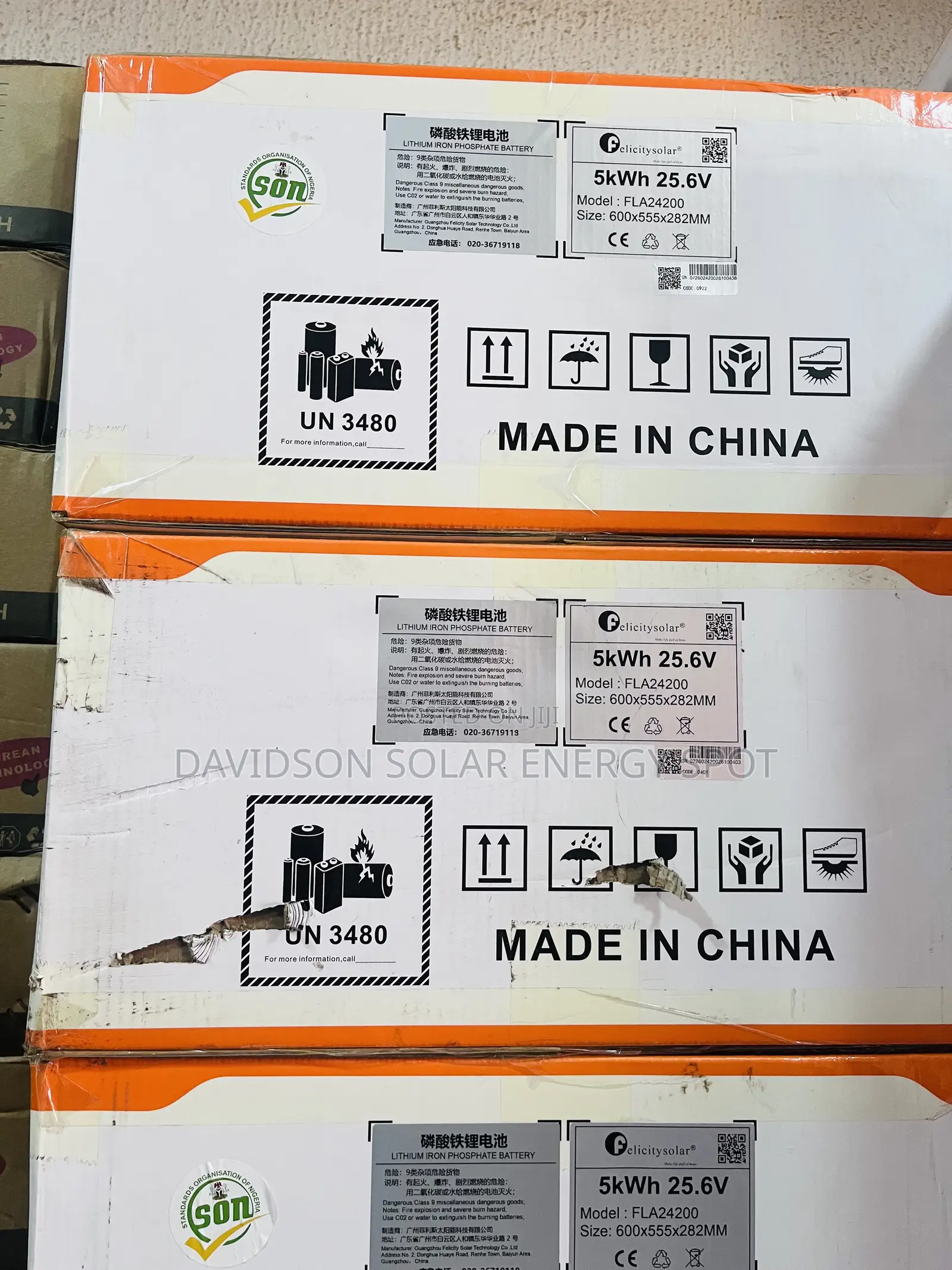 5kwh 24v Felicity Solar Lithium Ion Battery
