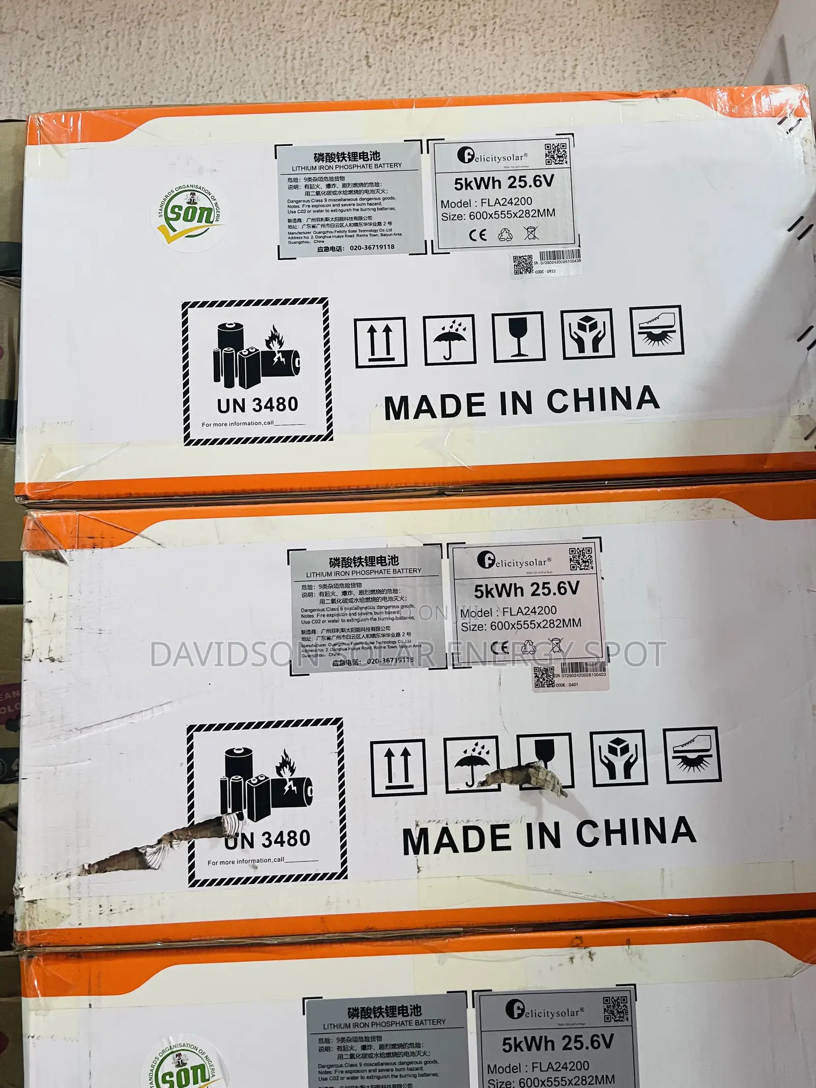 5kwh 24v Felicity Solar Lithium Ion Battery