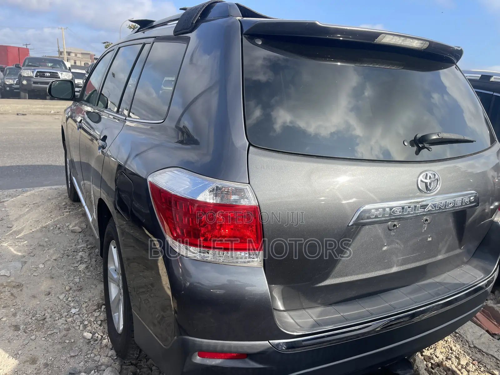 Toyota Highlander Limited 3.5L 2WD 2013 Gray