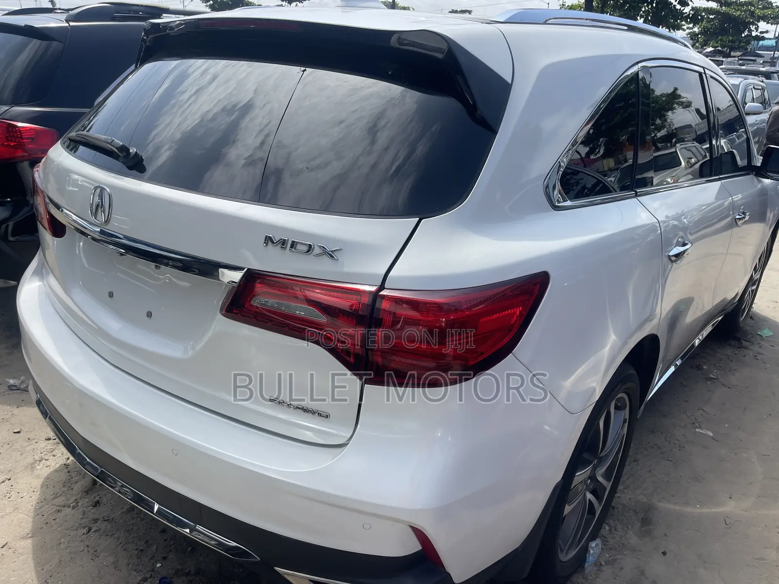 Acura MDX w/Advance & Ent. Pkgs SH-AWD 2018 White