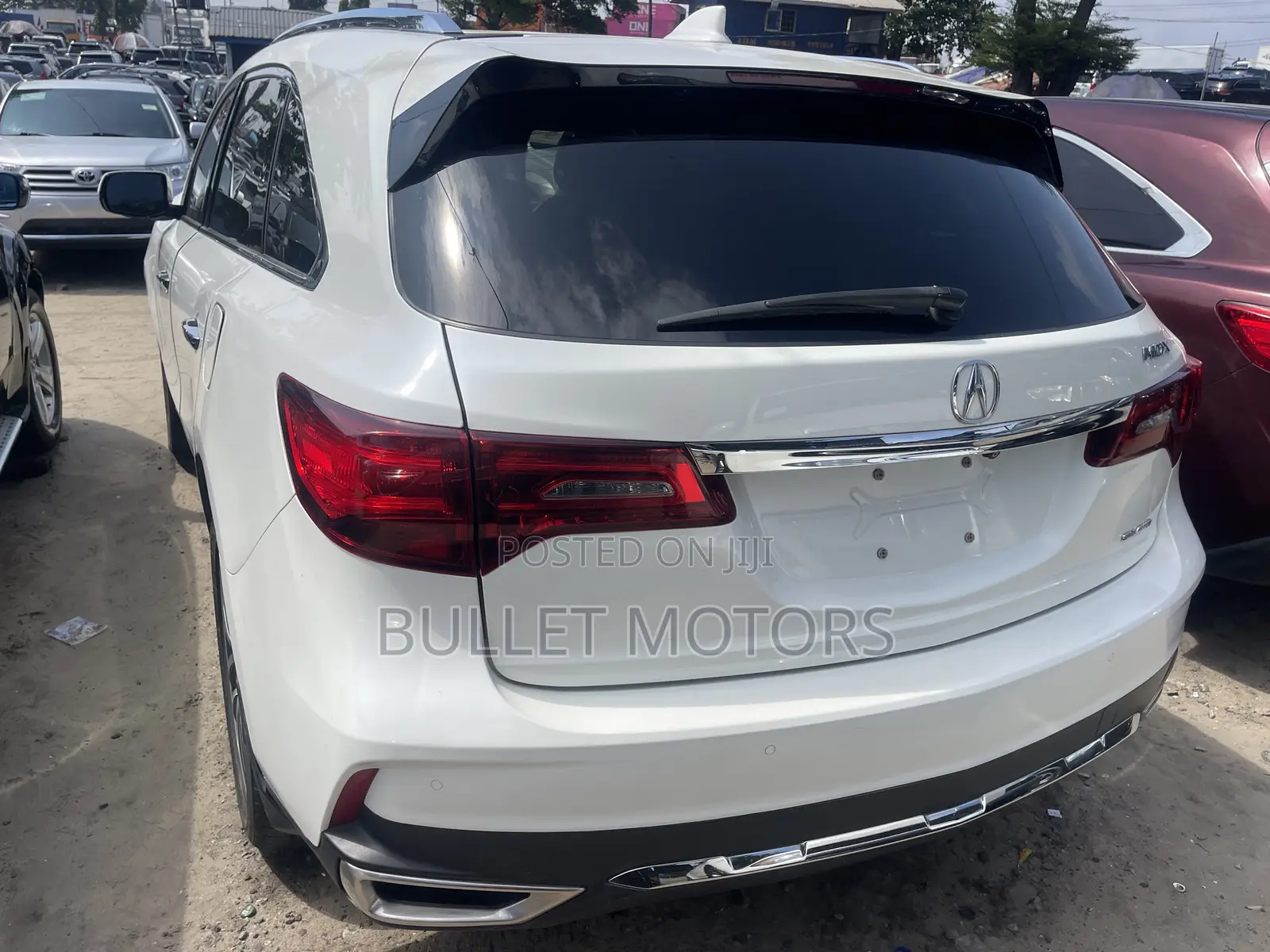 Acura MDX w/Advance & Ent. Pkgs SH-AWD 2018 White