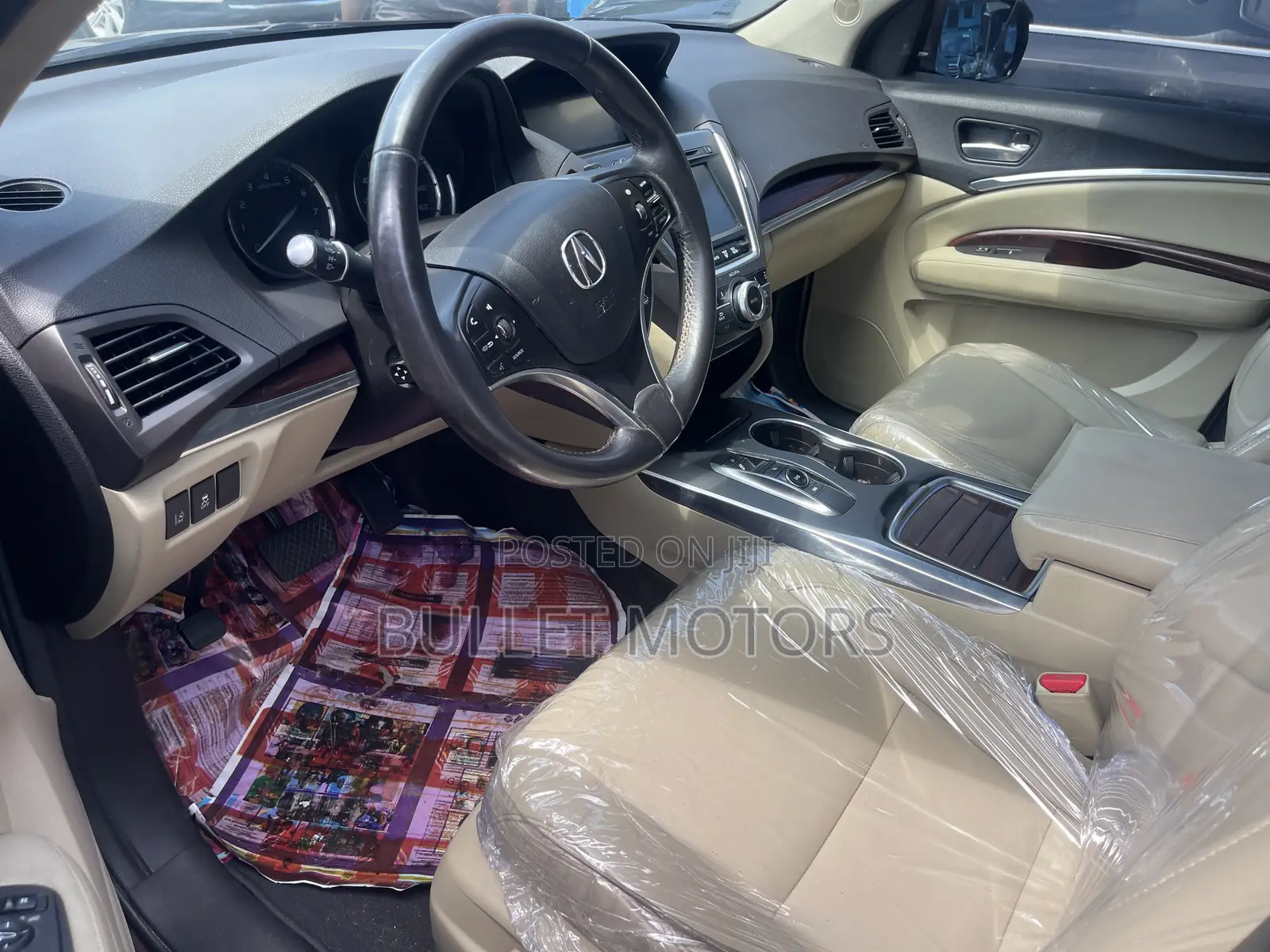 Acura MDX SH 4dr SUV AWD (3.5L 6cyl 9A) 2016 Red