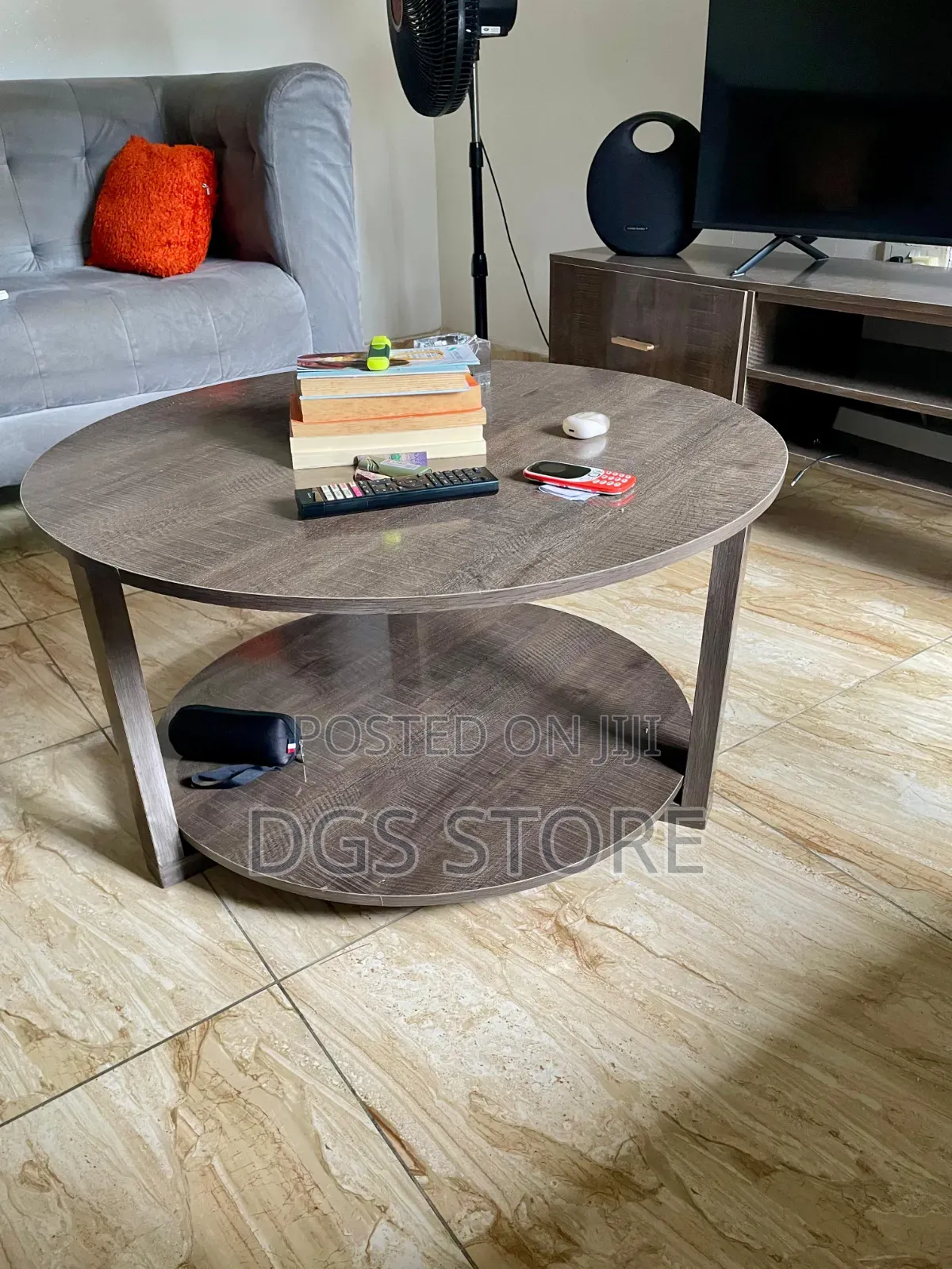 Set of Chairs, Frame, TV Stand Etc