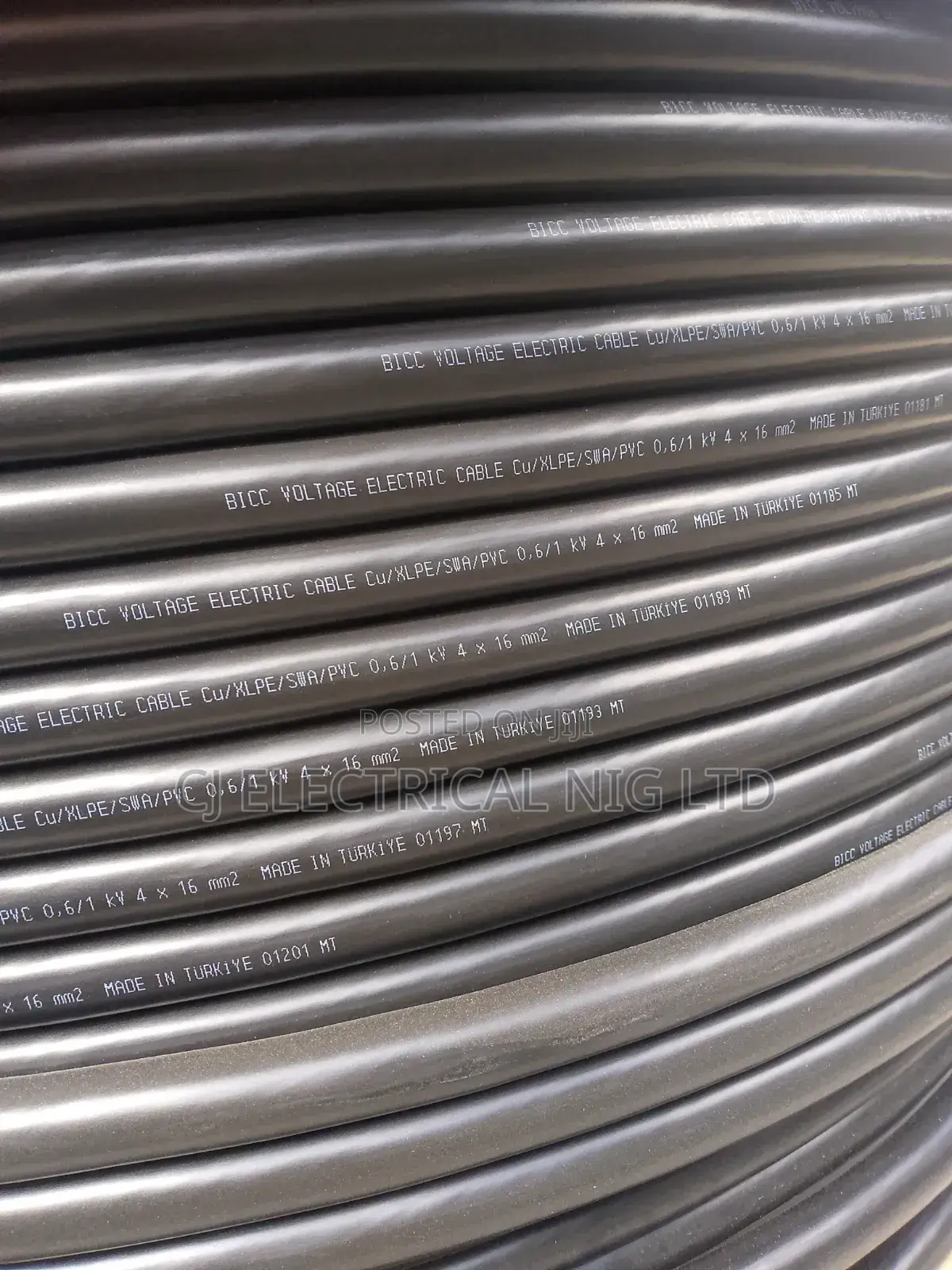16mm 4core Armored Cable