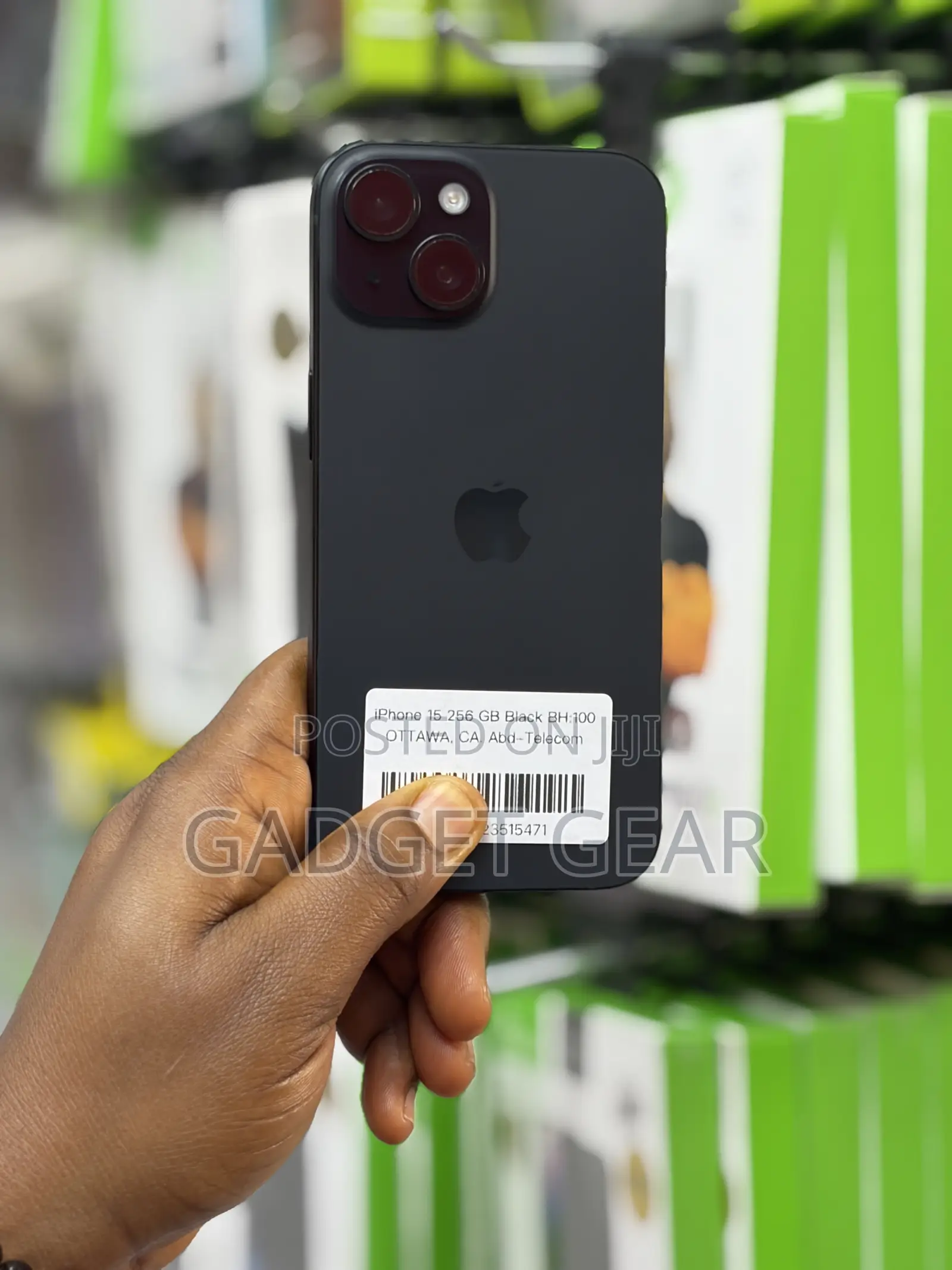 Apple iPhone 15 256 GB Black