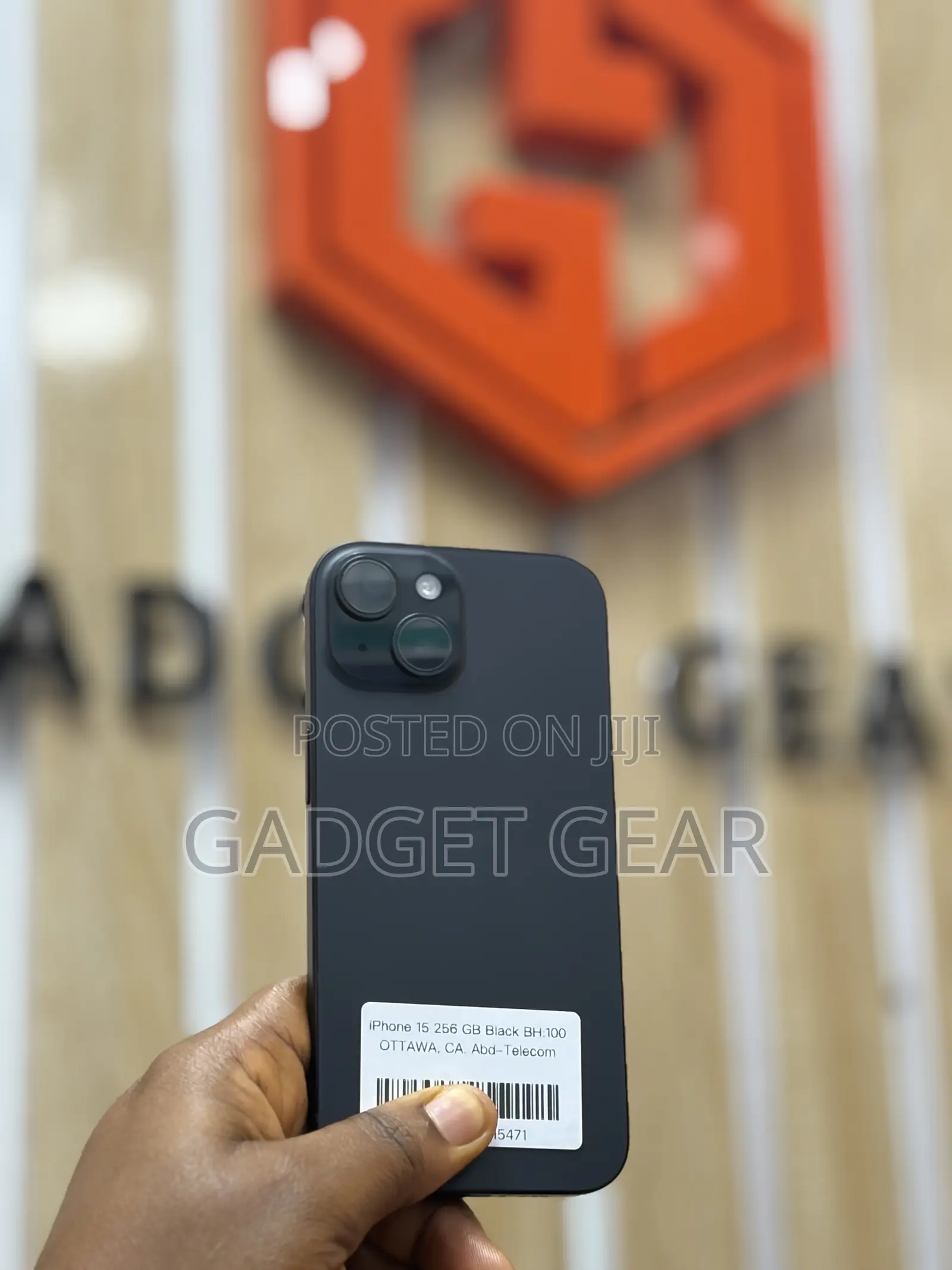 Apple iPhone 15 256 GB Black