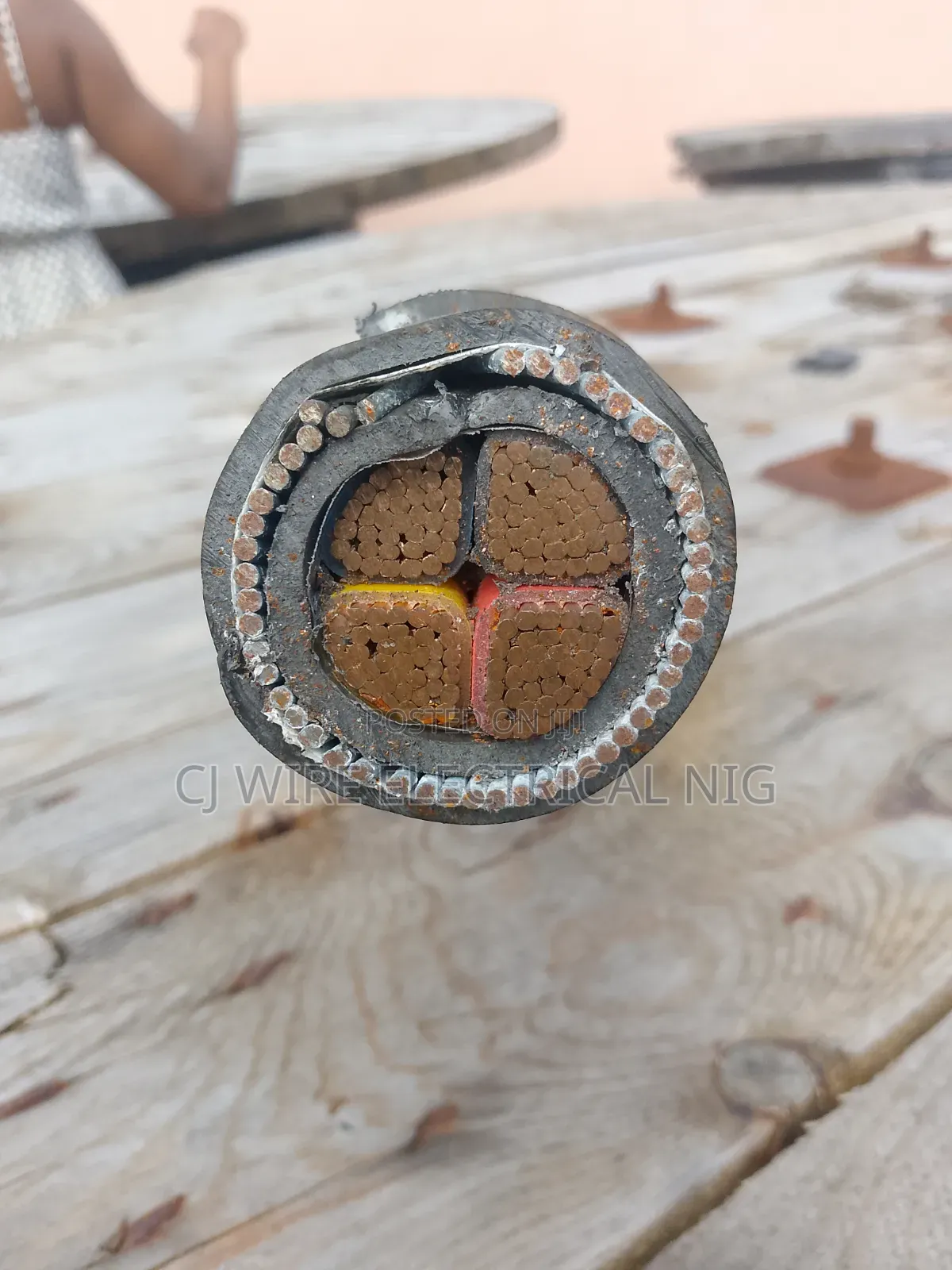 120mm 4core Armored Cable