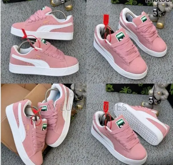 High Quality Puma—pink—black