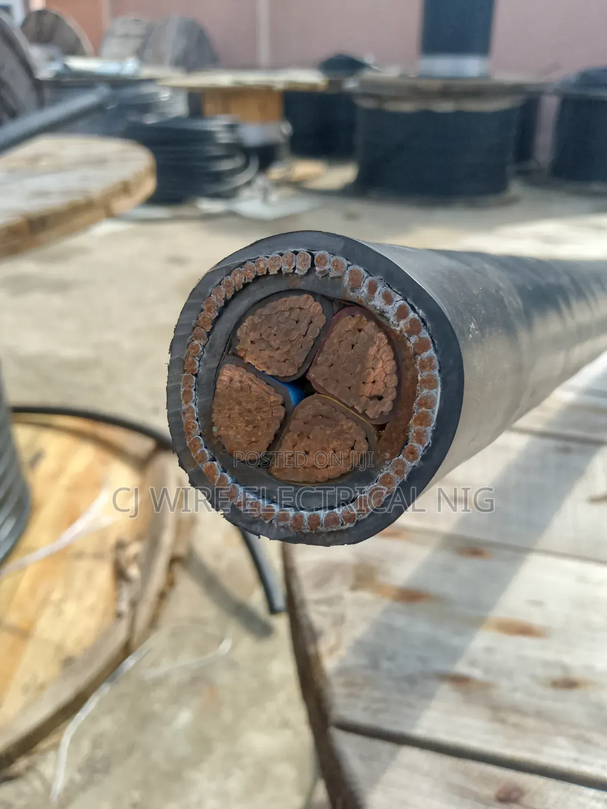 120mm 4core Armored Cable
