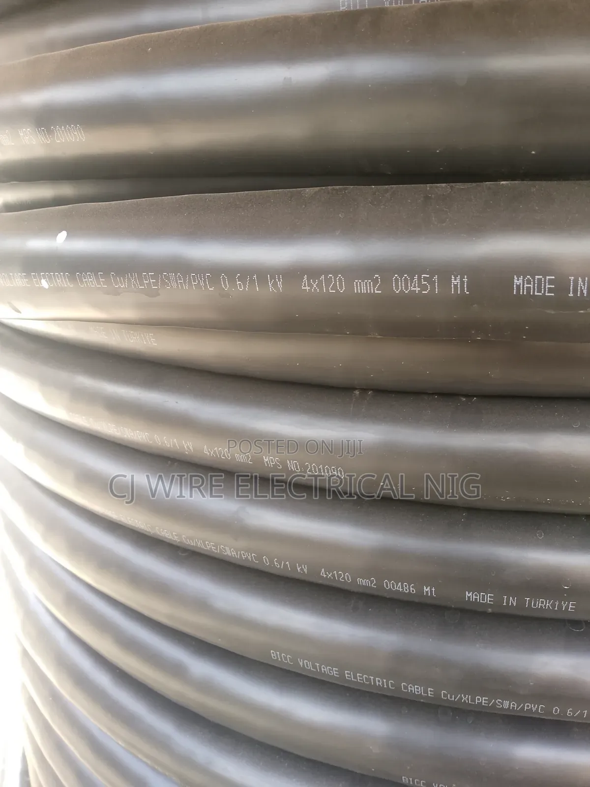 120mm 4core Armored Cable