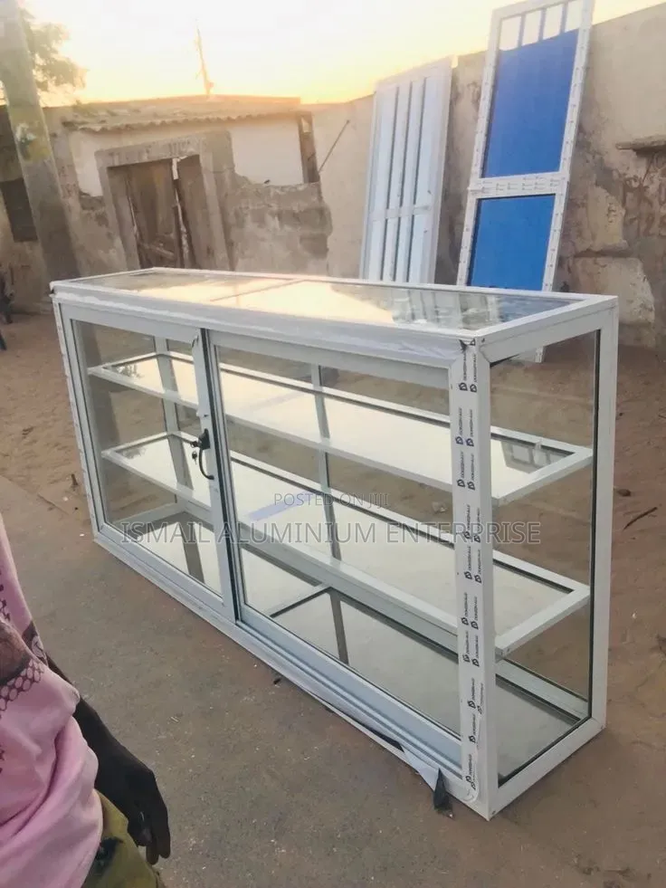 Newly Fabricated Aluminum Showcase