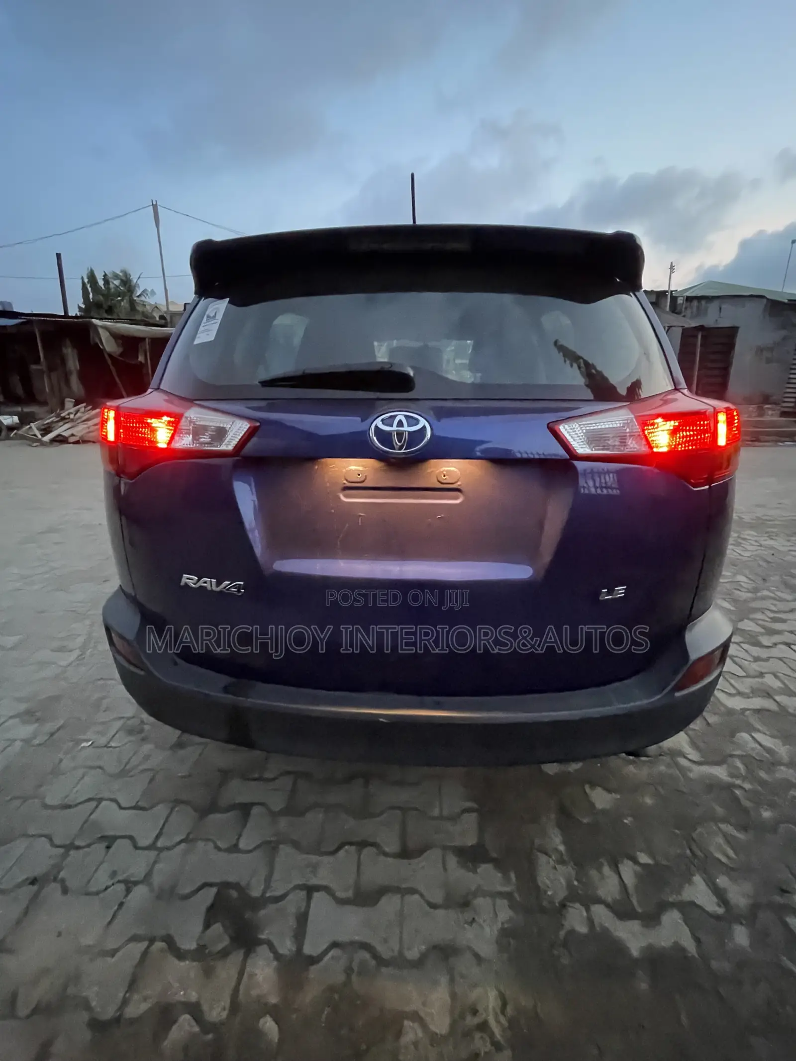 Toyota RAV4 LE 4dr SUV AWD (2.5L 4cyl 6A) 2014 Blue