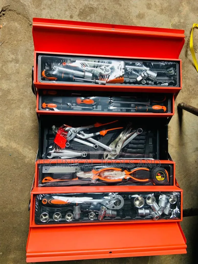 Name: 5-Drawer Mechanic Tool Box Set 🧰🔧