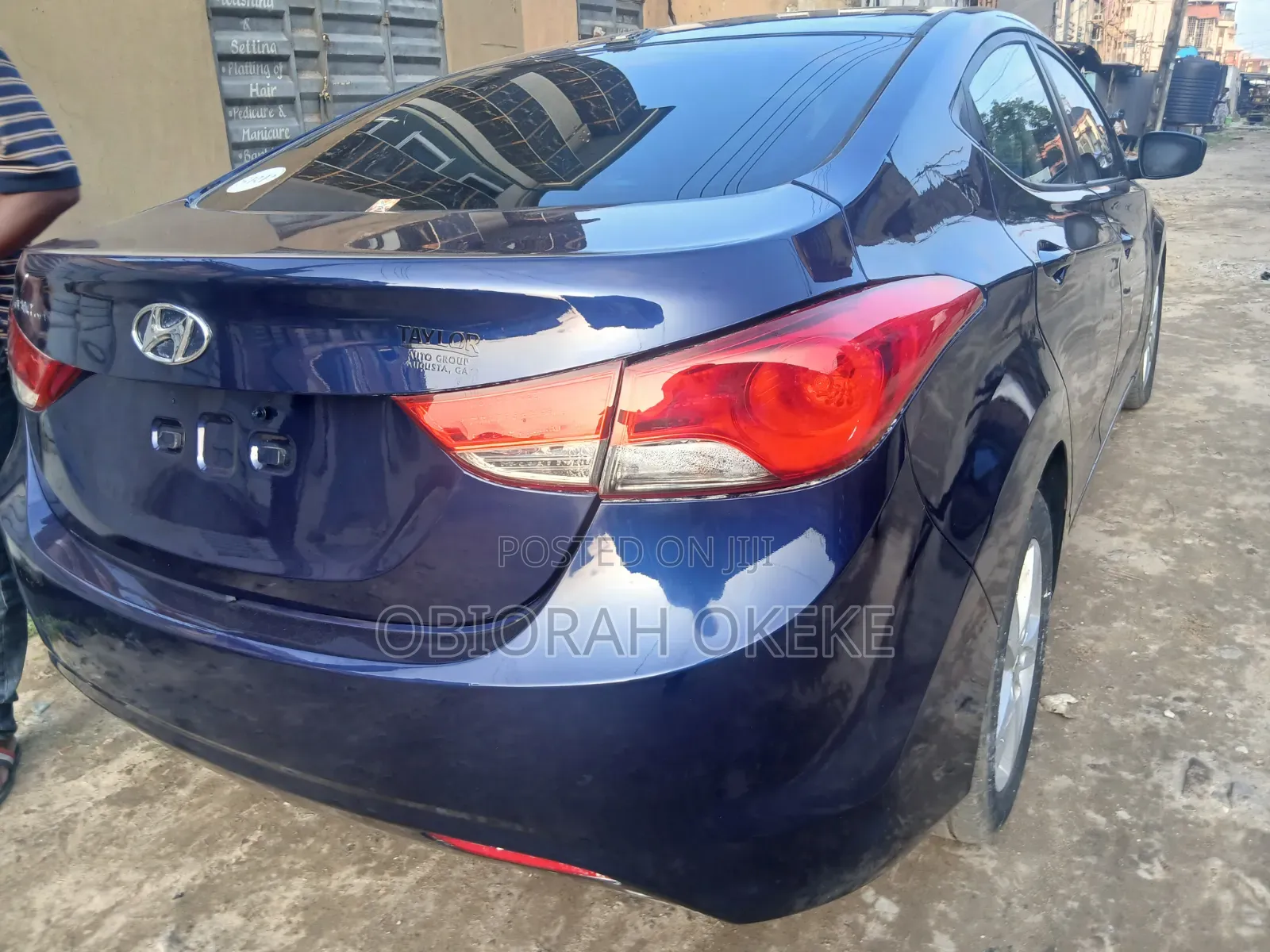 Hyundai Elantra 2012 Blue