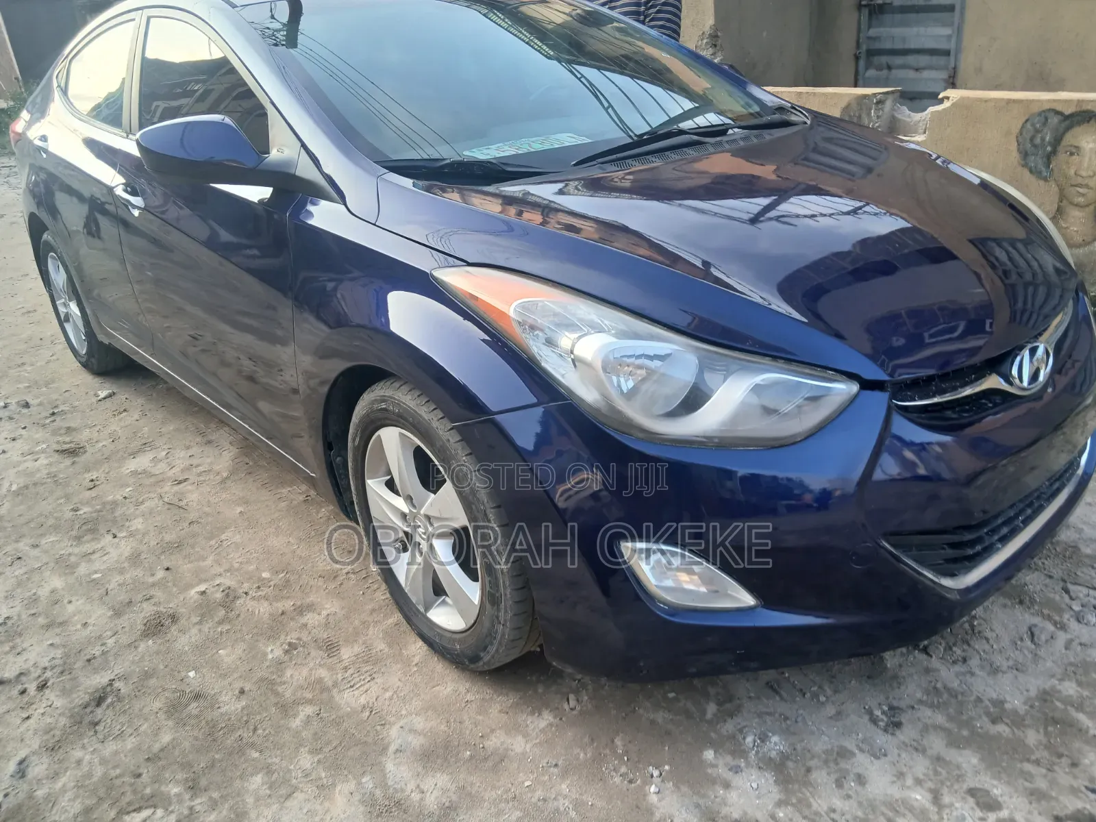 Hyundai Elantra 2012 Blue