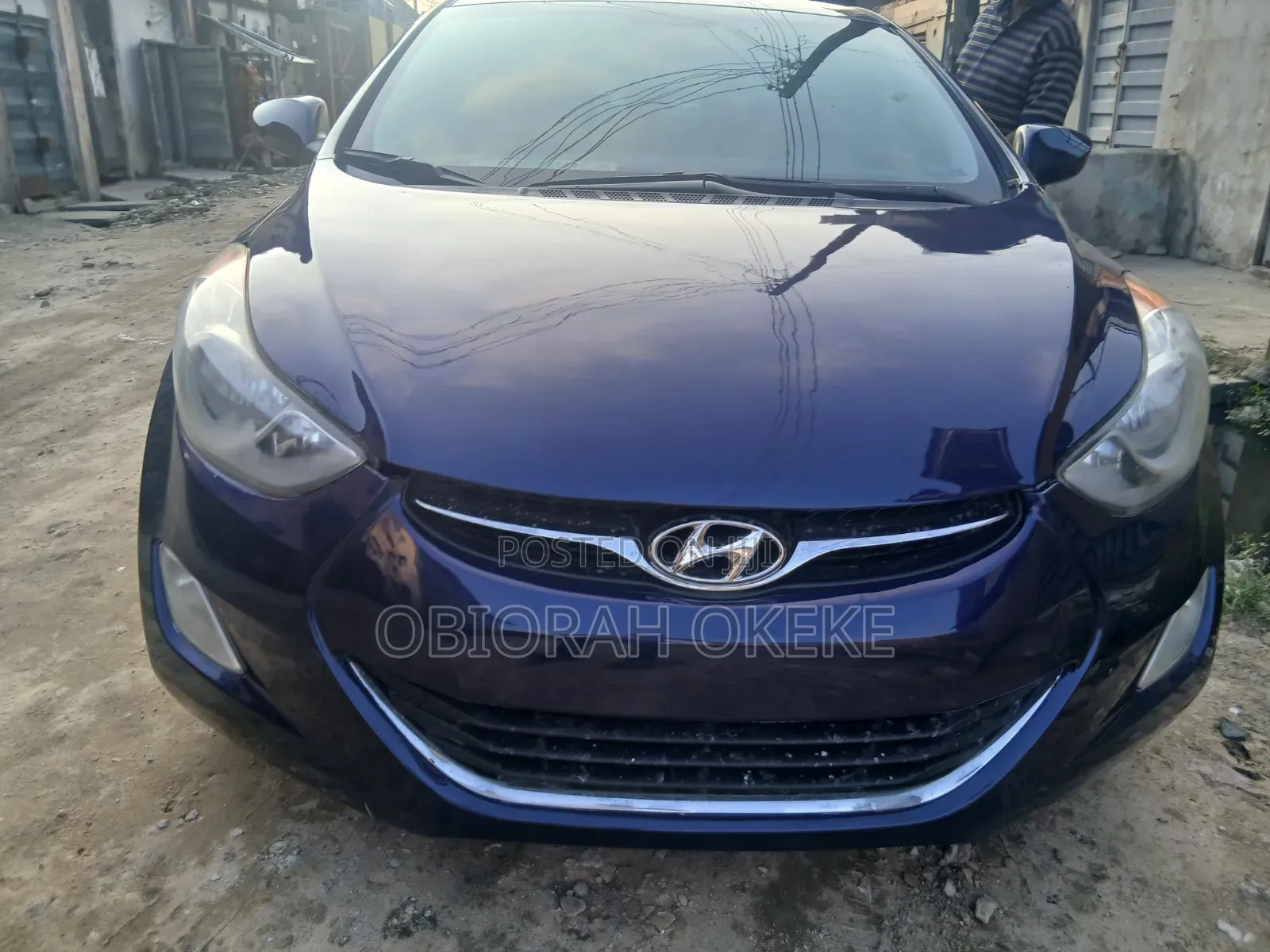 Hyundai Elantra 2012 Blue
