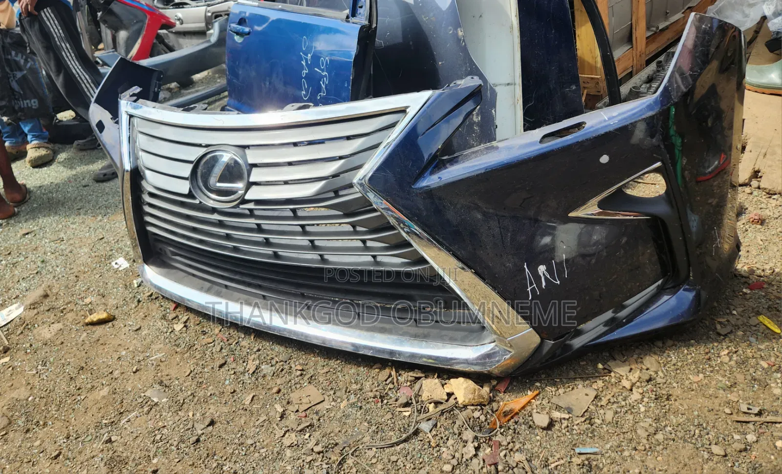 Complete Front Foreign Used Bumper for RX 350 2018
