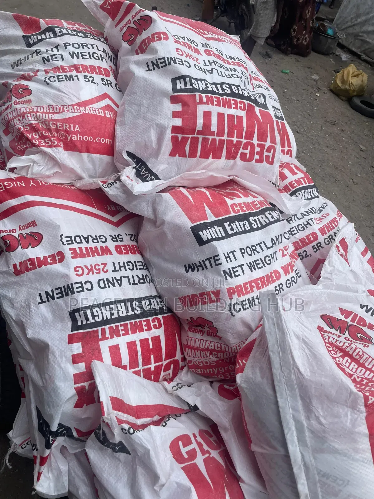 Quality Cecamix White Portland Cement 52.5