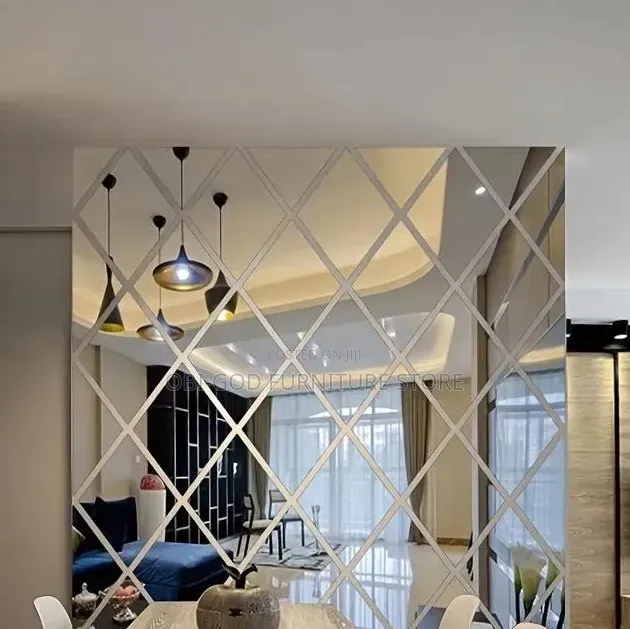 Modern Decorative Wall Mirror Design for Living Room & Dining Area
