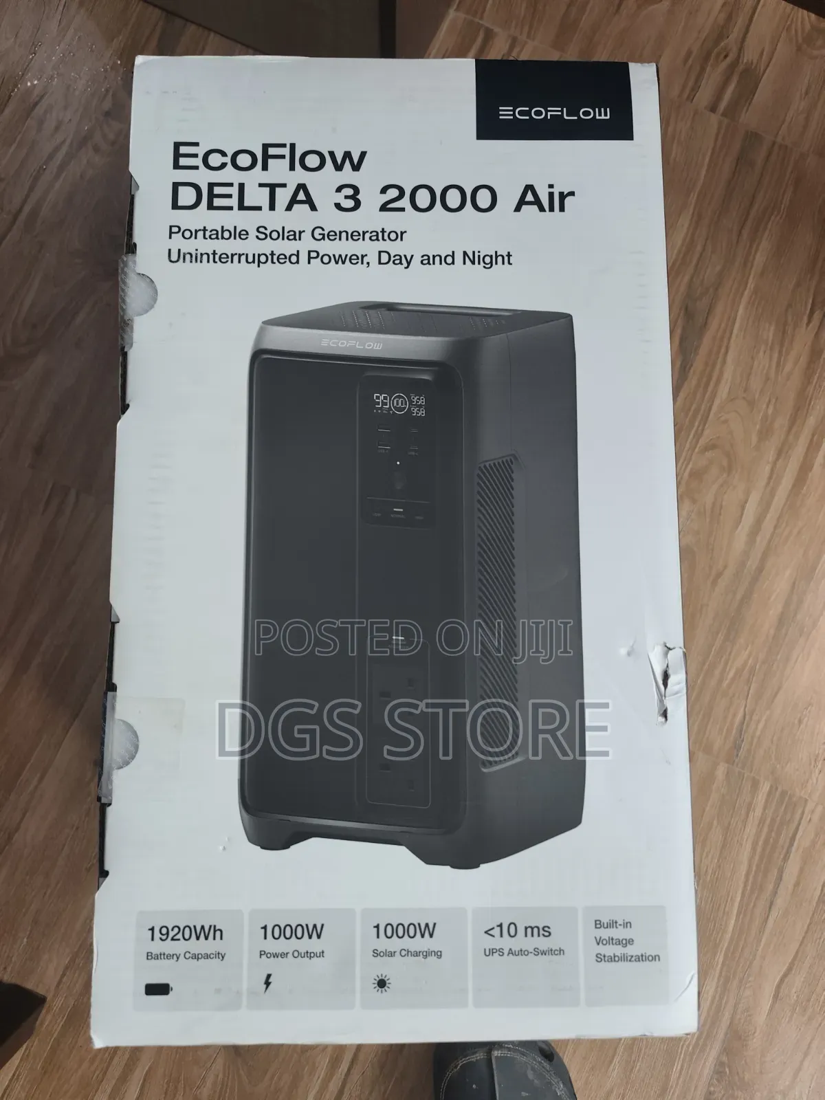 Ecoflow Delta 3 2000 Air Portable Solar Station