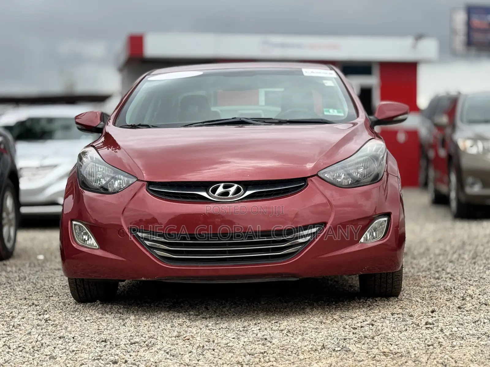 Hyundai Elantra Limited Sedan FWD (1.8L 4cyl 6A) 2013 Red