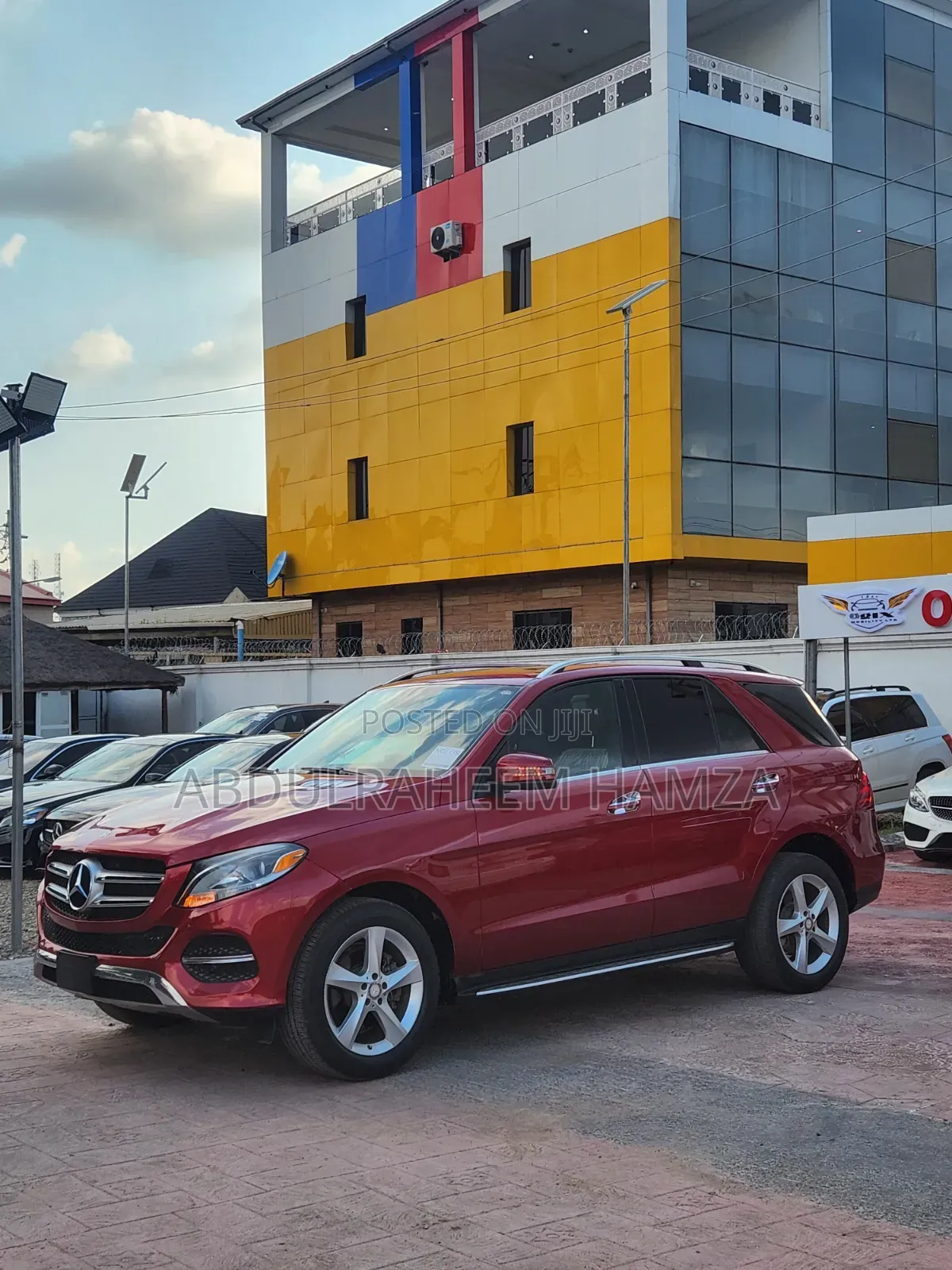 Mercedes-Benz GLE-Class 2016 Red