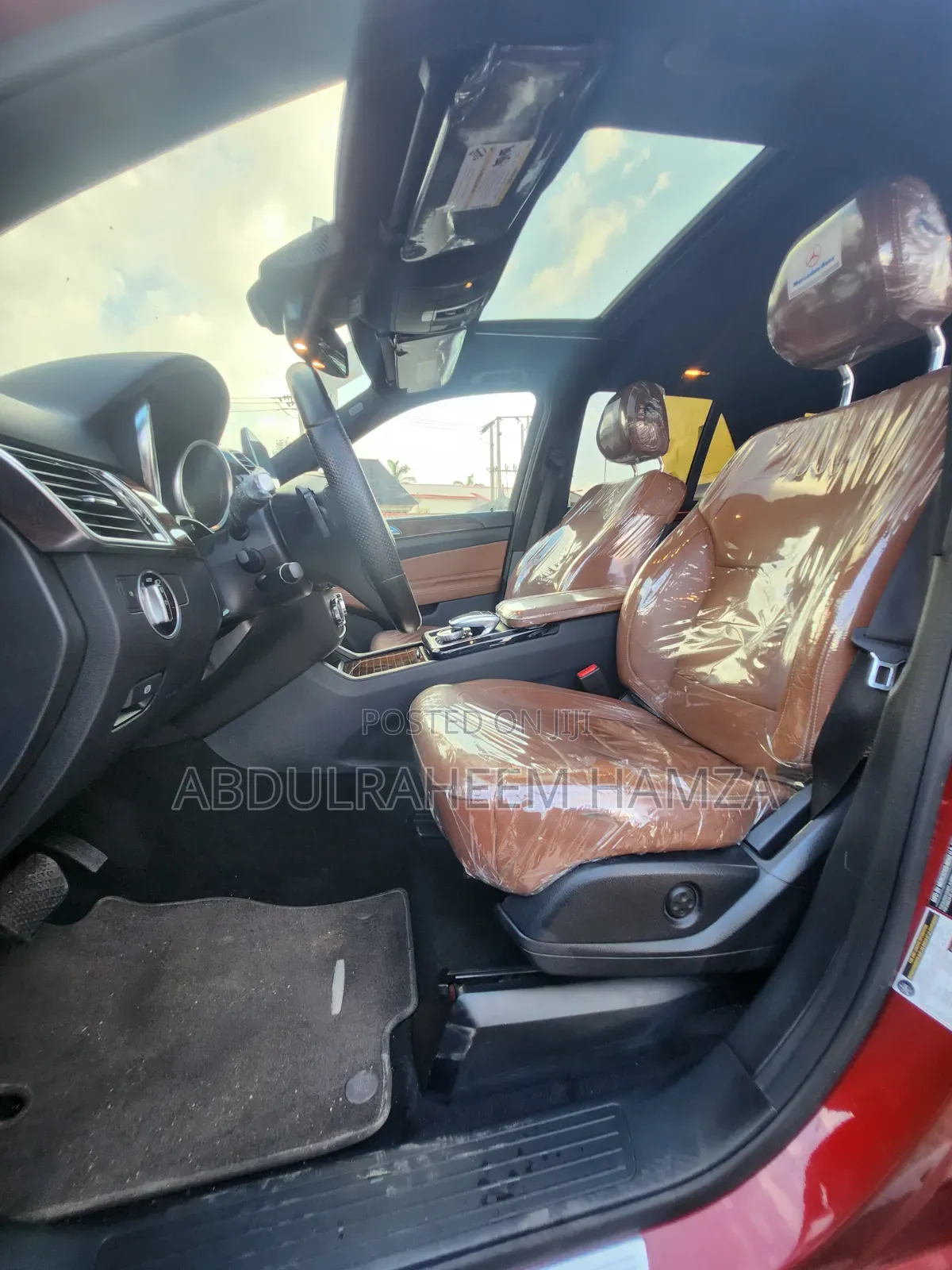 Mercedes-Benz GLE-Class 2016 Red
