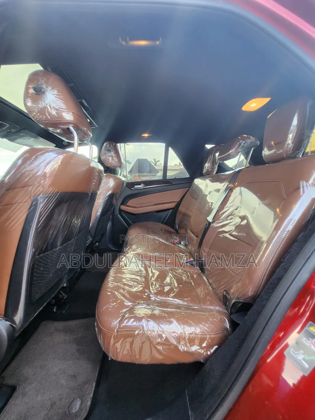 Mercedes-Benz GLE-Class 2016 Red