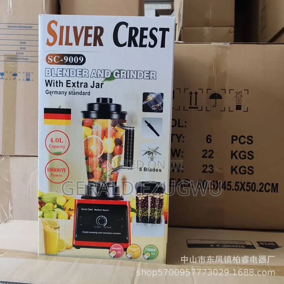 Brand New Silver Crest 10,000W 4L Copper Coil Blender