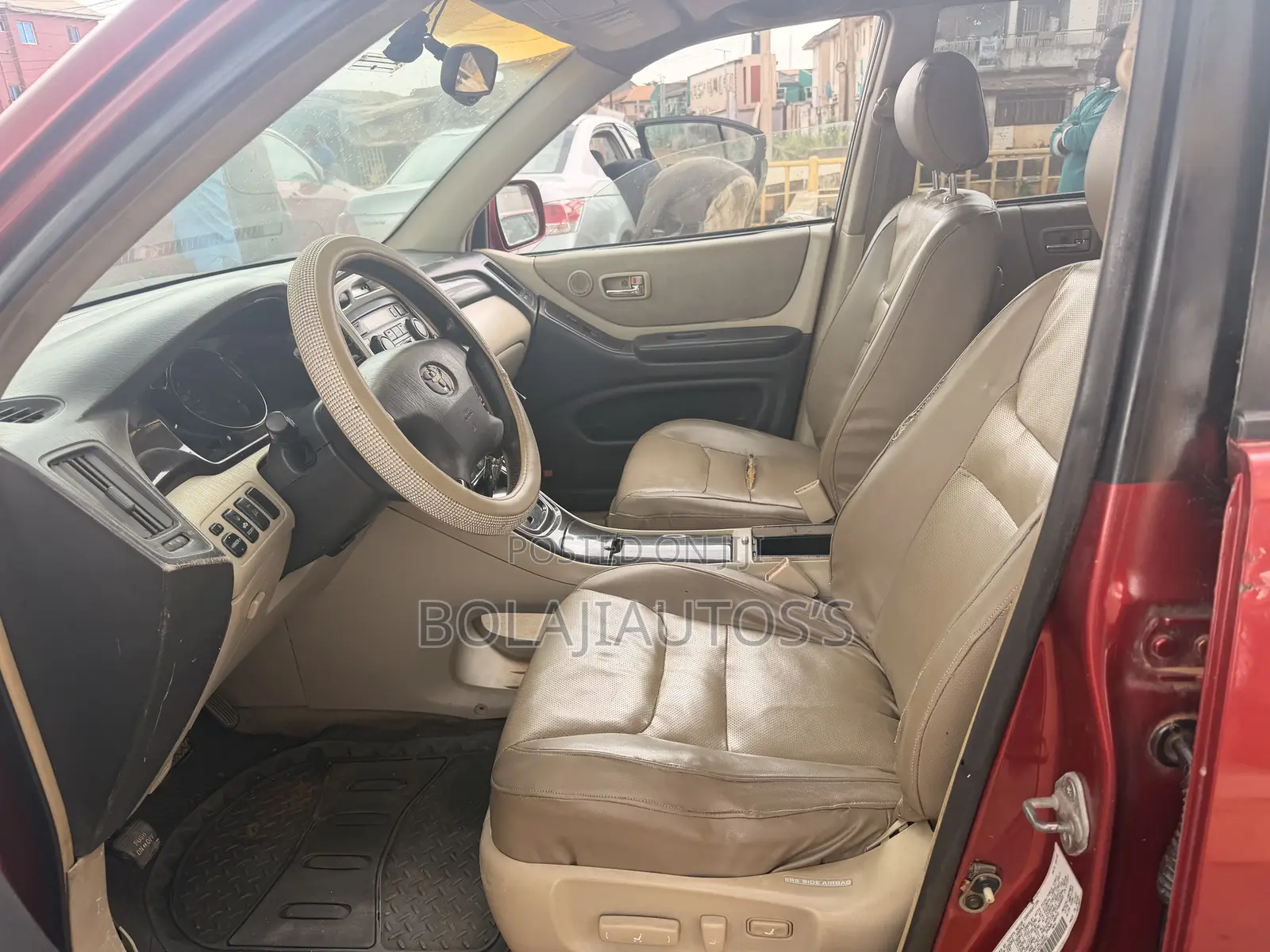 Toyota Highlander Limited V6 4x4 2004 Red