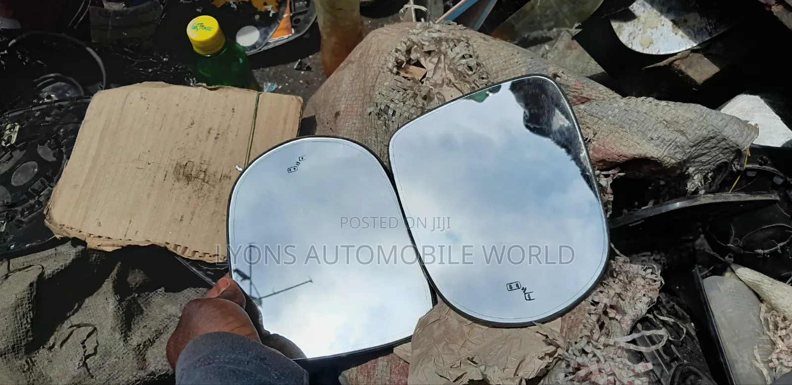 Rx350 012 Side Mirror Glass With Sensor