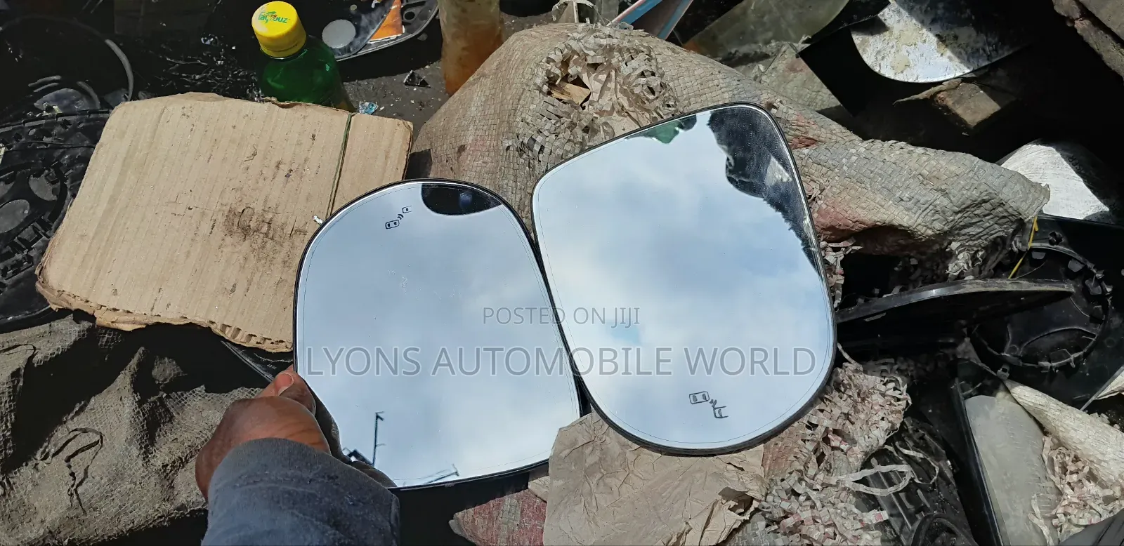 Rx350 012 Side Mirror Glass With Sensor