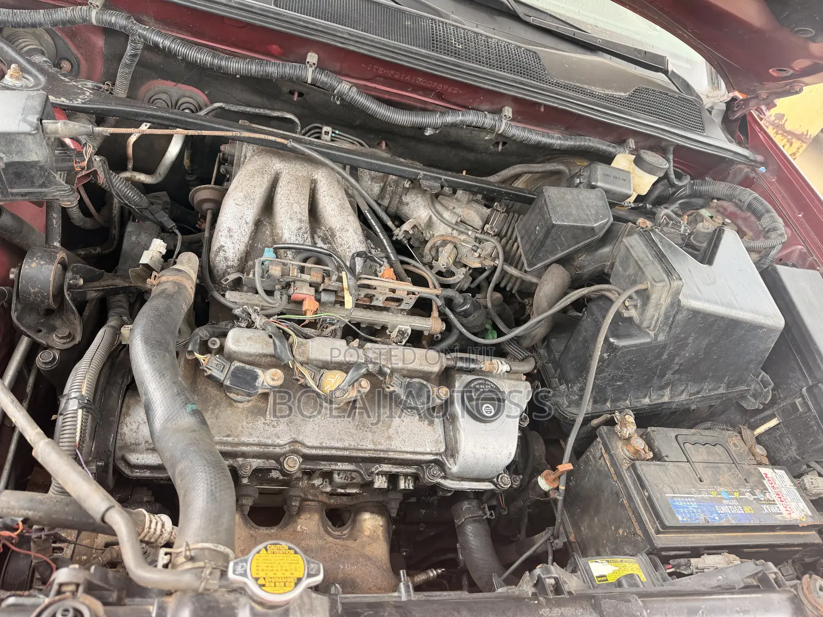 Toyota Highlander Limited V6 4x4 2004 Red