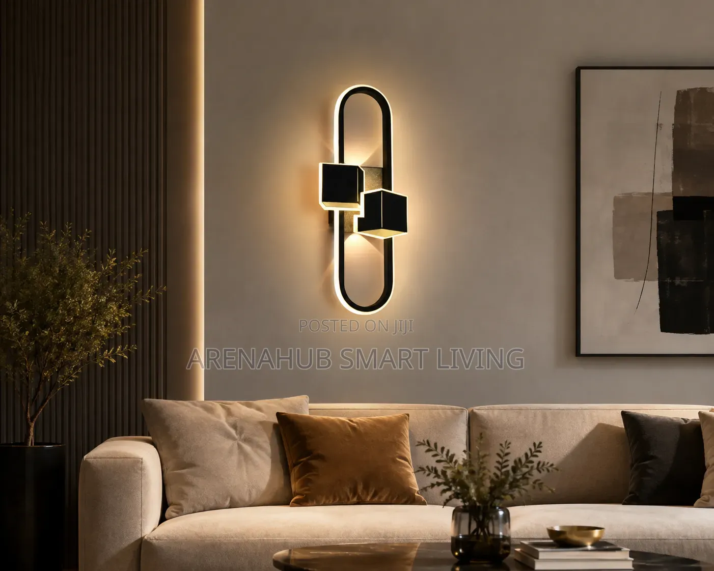 For Modern Simple Long Wall Lamp With Spotlight for Living Room TV