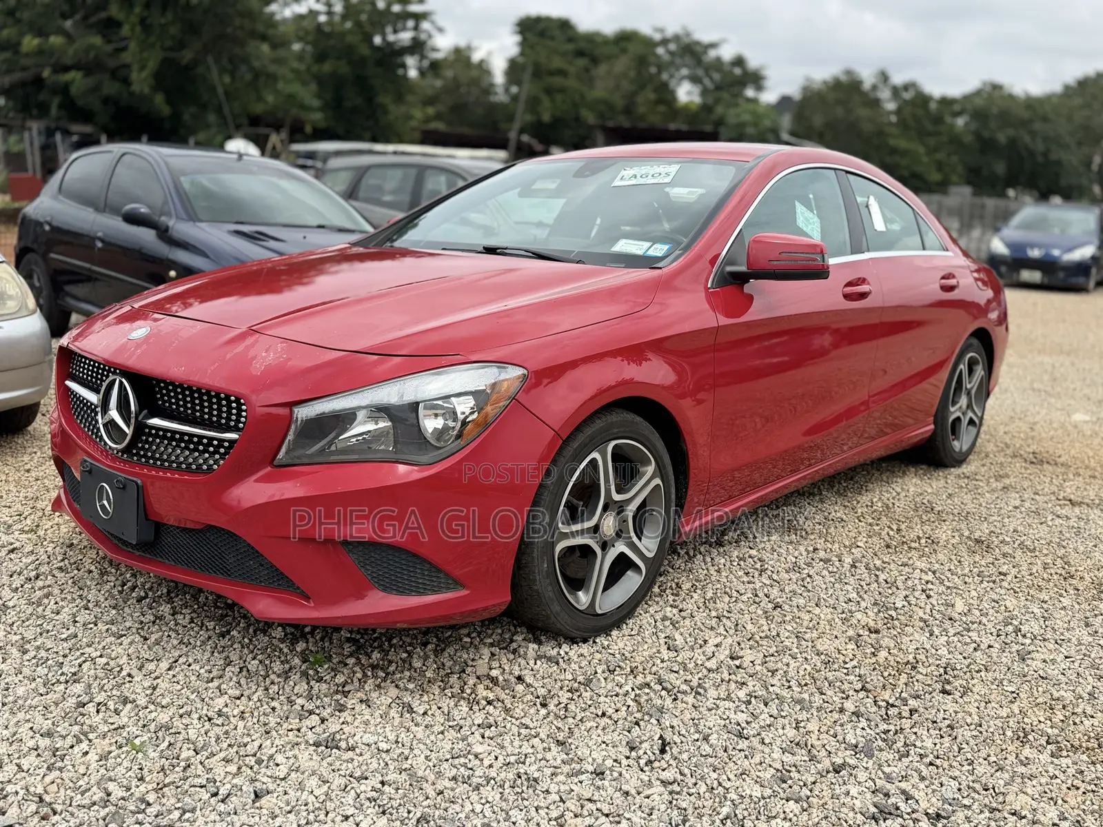 Mercedes-Benz CLA-Class CLA 250 Sedan 2015 Red