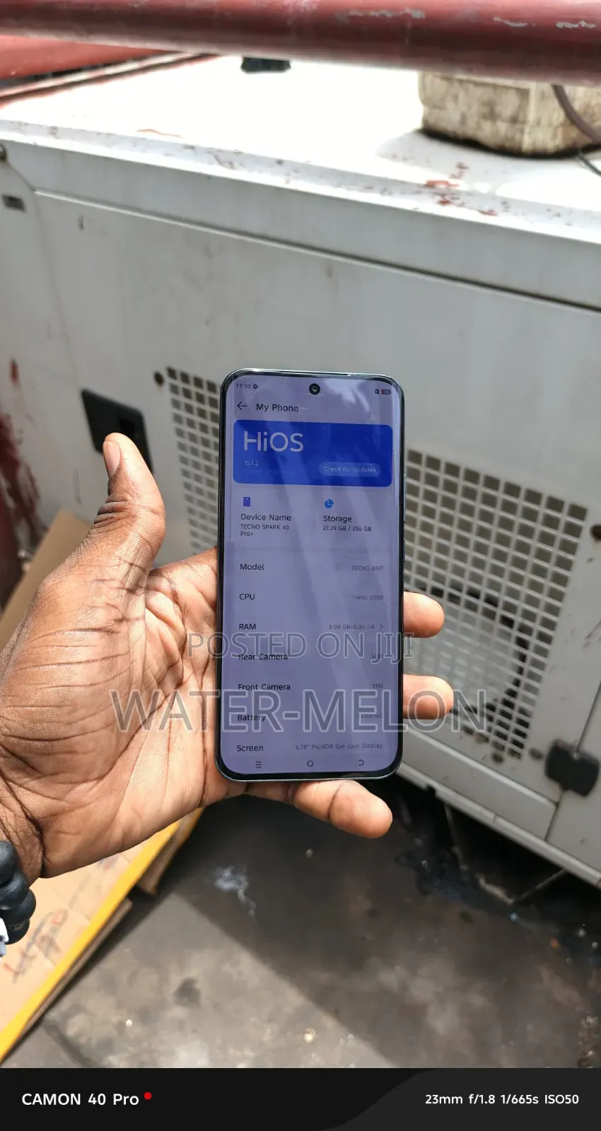 Tecno Spark 40 Pro+ 256 GB Blue