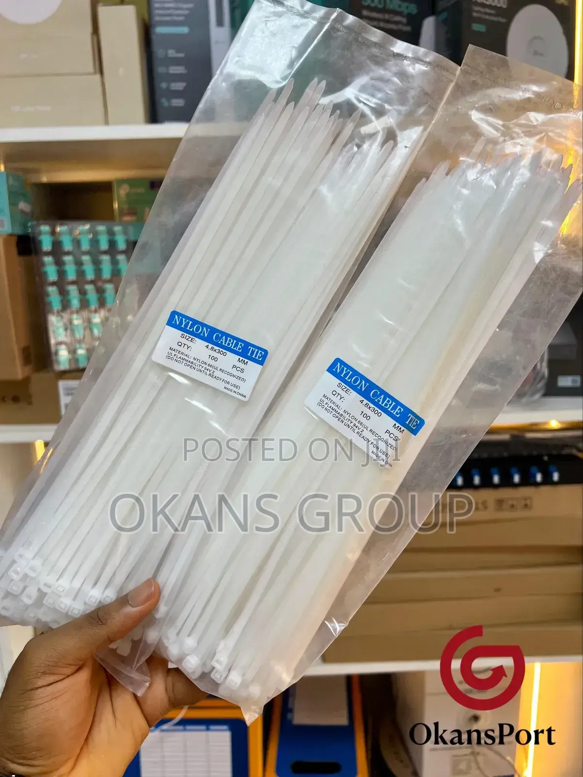 Cable Tie Nylon Zip Ties 250mm 300mm 500mm Heavy Duty Cable Management