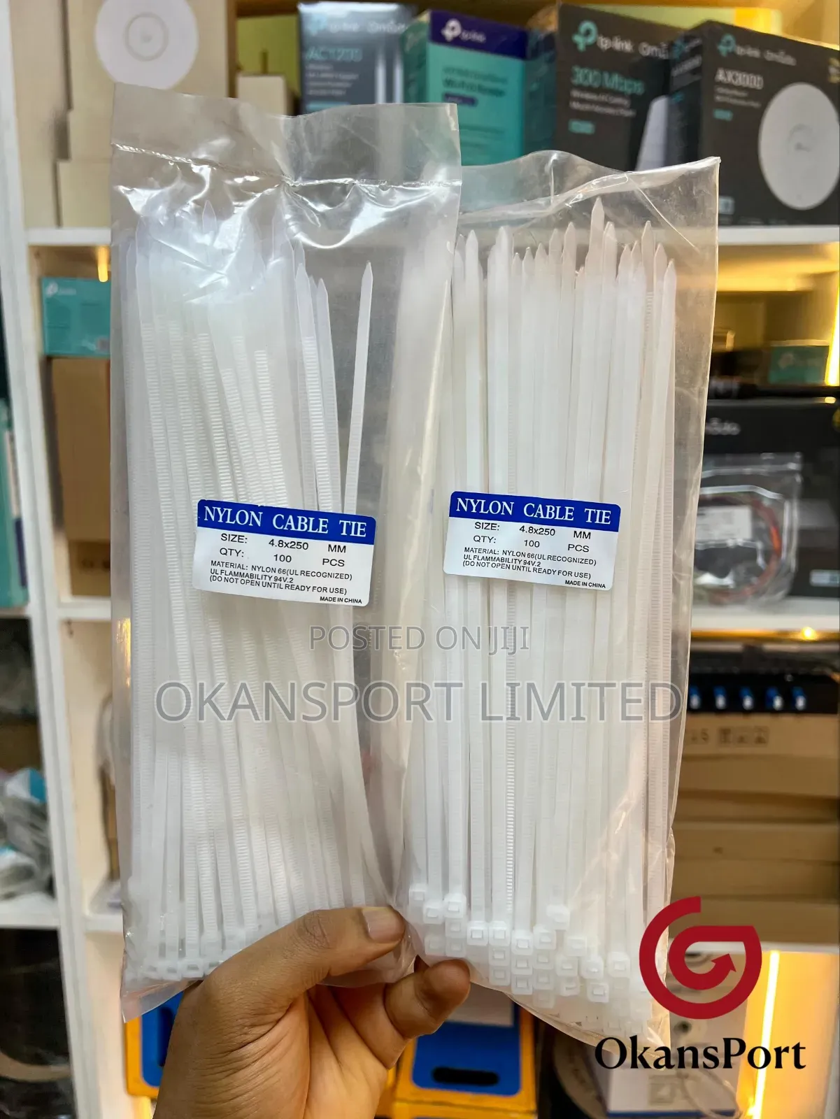 Cable Tie Nylon Zip Ties 250mm 300mm 500mm Heavy Duty Cable Management