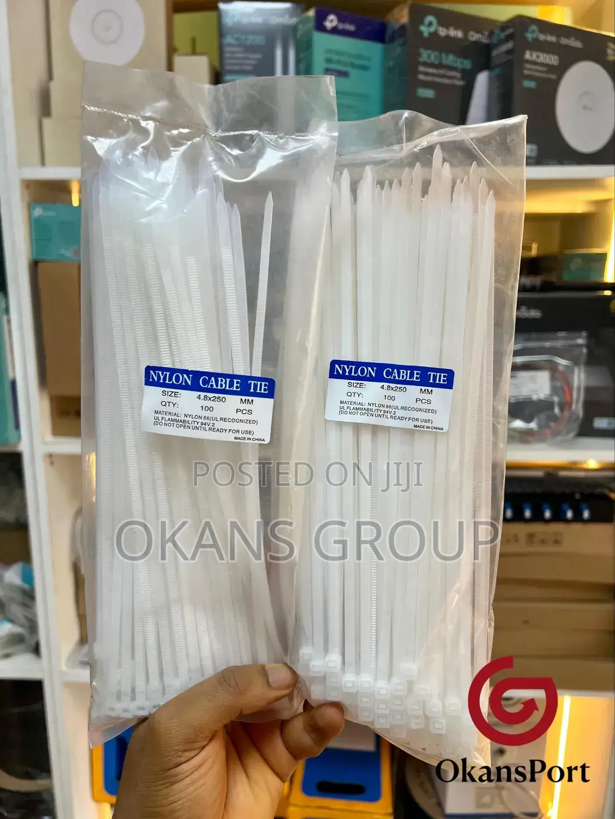 Cable Tie Nylon Zip Ties 250mm 300mm 500mm Heavy Duty Cable Management