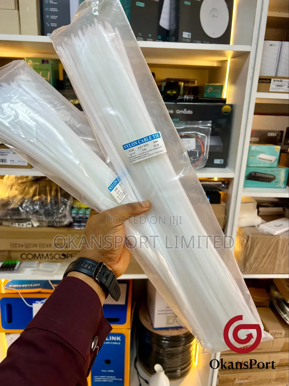 Cable Tie Nylon Zip Ties 250mm 300mm 500mm Heavy Duty Cable Management