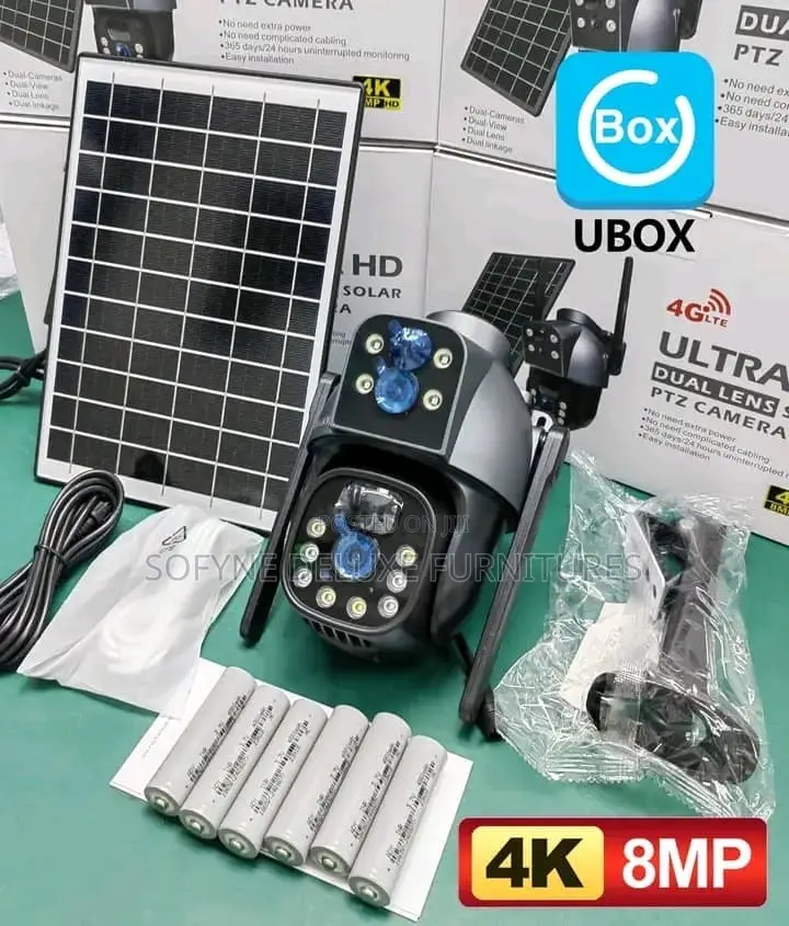 Solar 4g Dual Lens CCTV Camera