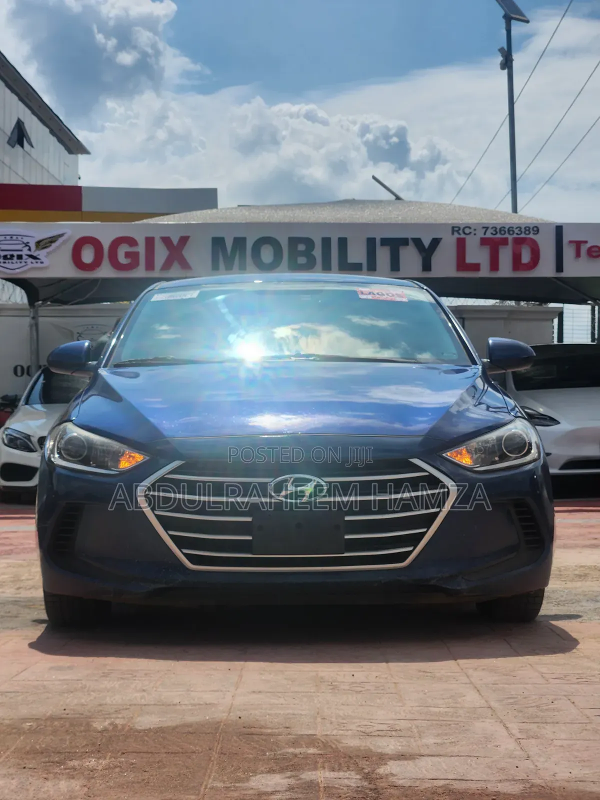 Hyundai Elantra 2016 Blue