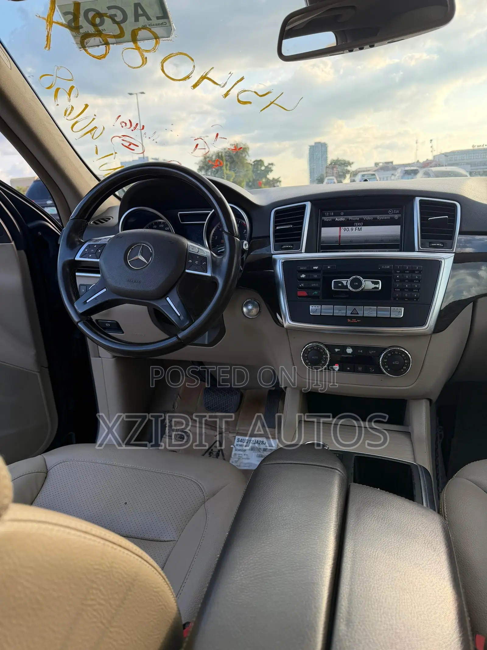 Mercedes-Benz M Class ML 350 4Matic 2013 Black