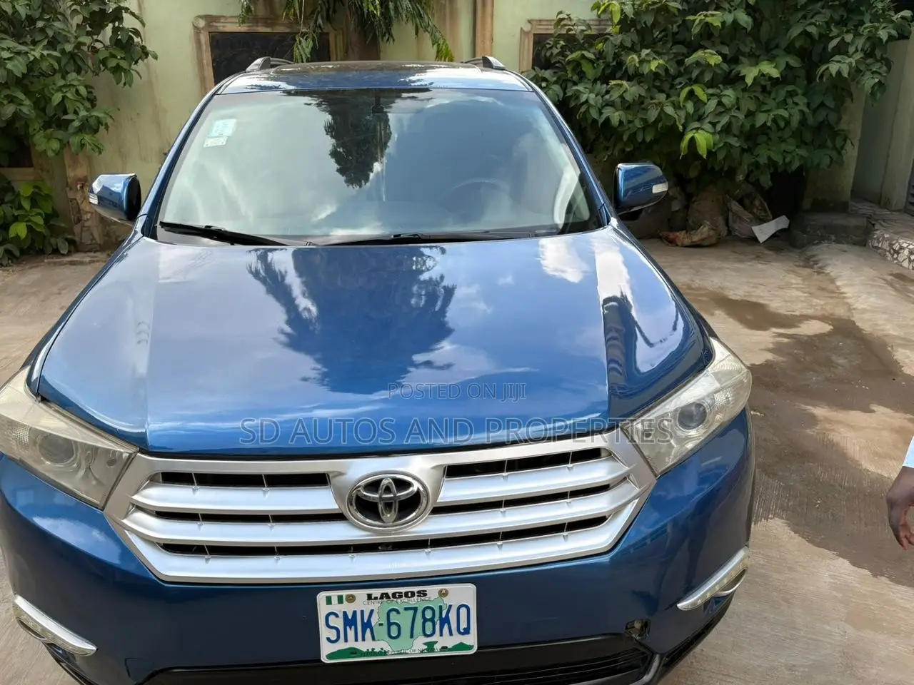 Toyota Highlander Limited 2010 Blue