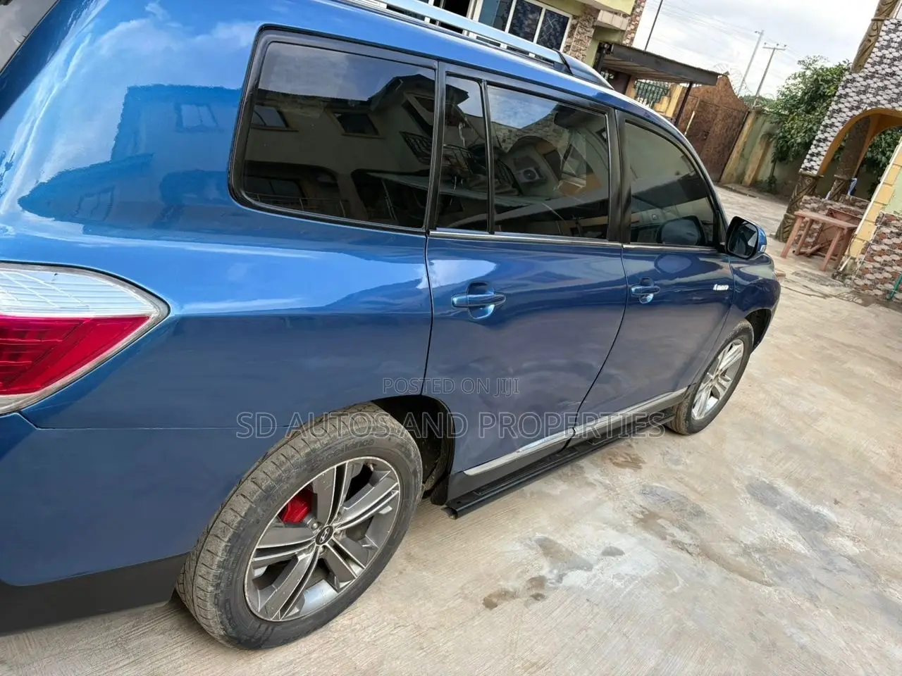 Toyota Highlander Limited 2010 Blue